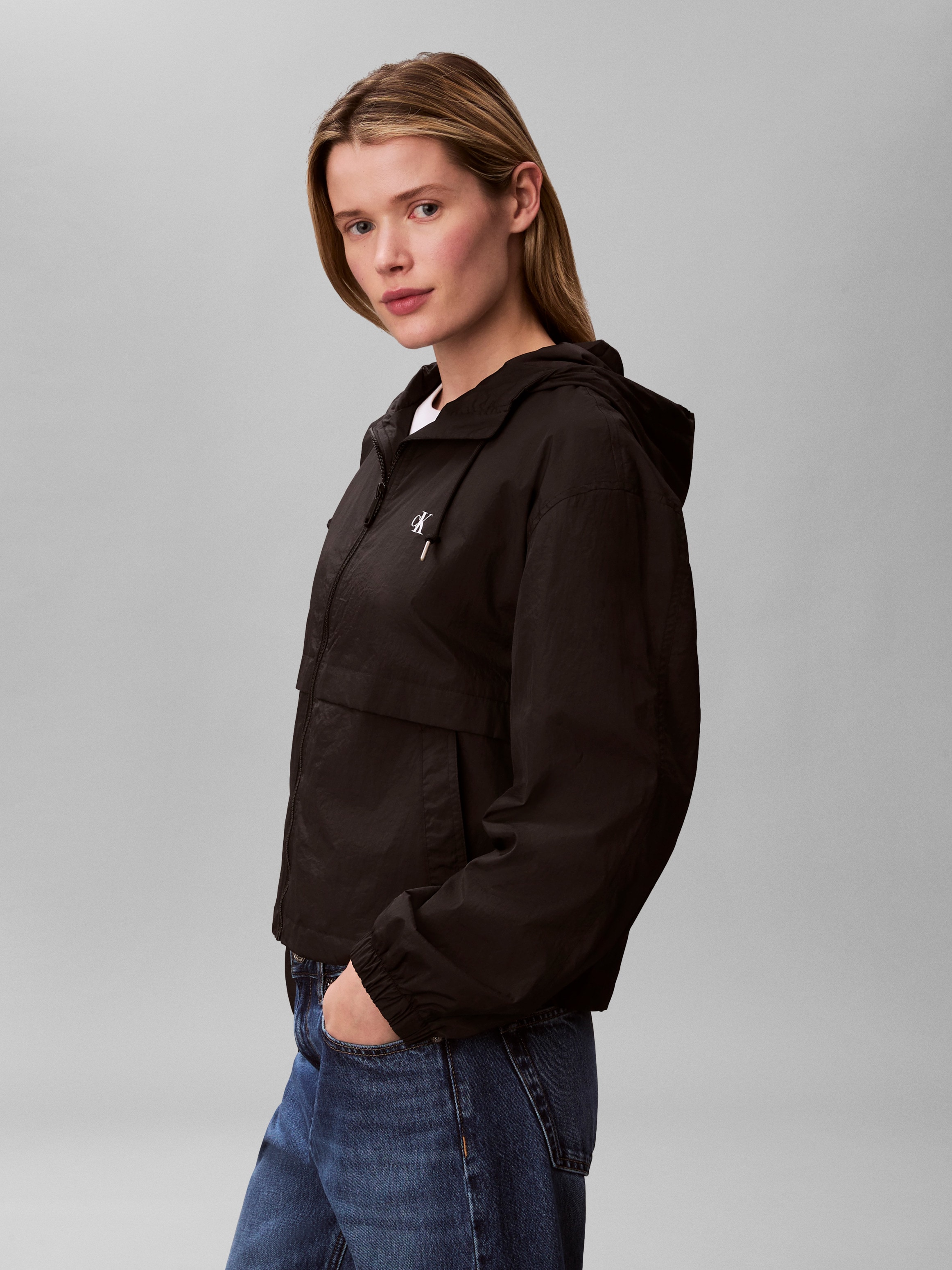 Calvin Klein Windbreaker mit Kapuze Regular fit mit Kapuze