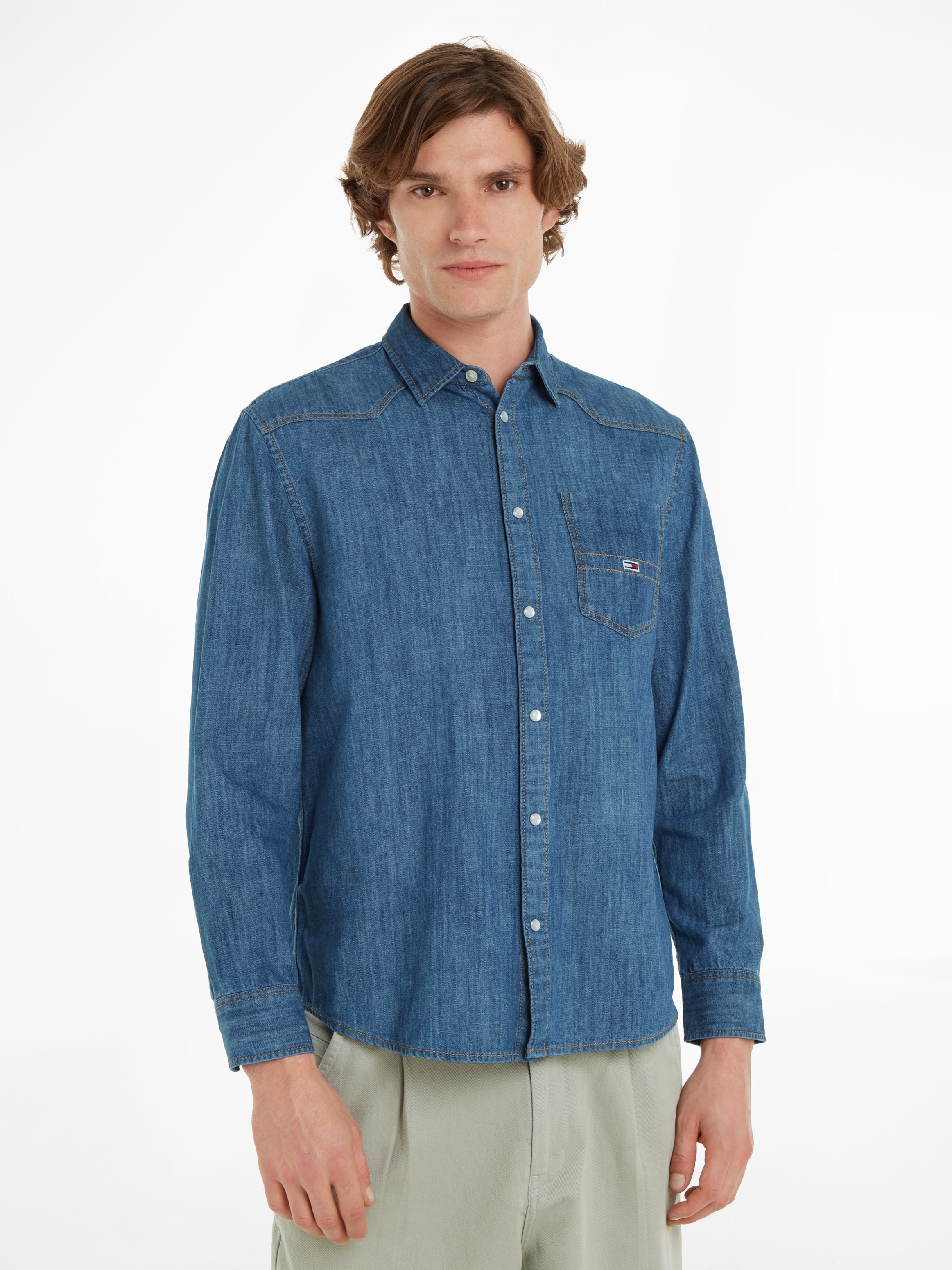 Jeanshemd »TJM RLX WESTERN DENIM SHIRT«