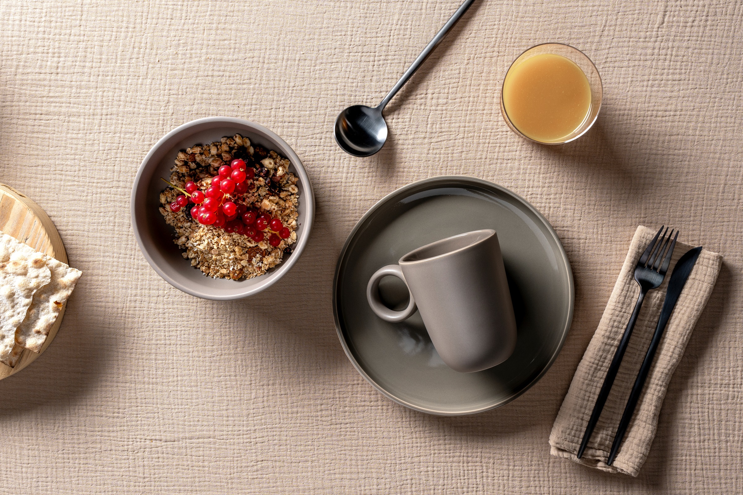 LEONARDO Tasse »Keramiktasse, ROMA, 6er-Set« spülmaschinengeeignet