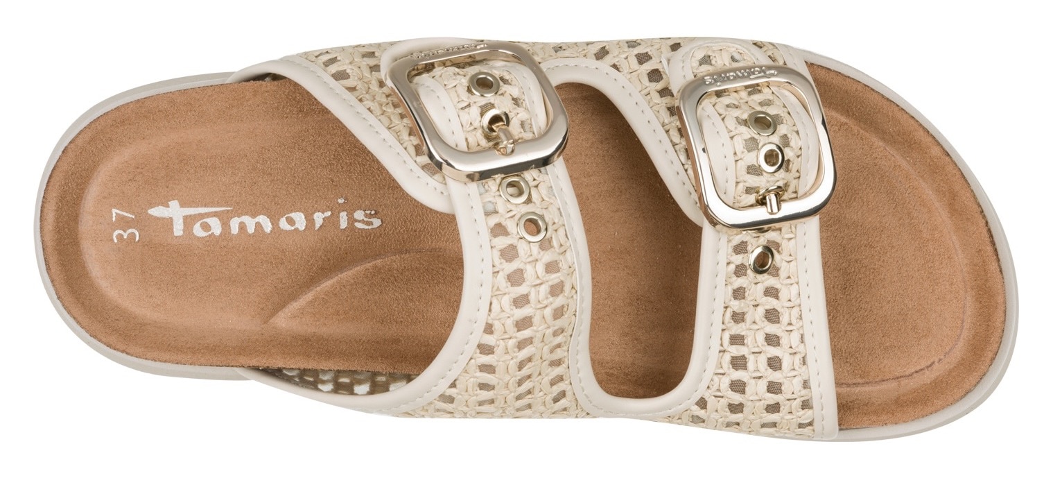 Tamaris Pantolette  Sommerschuh, Schlupfschuh in veganer Verarbeitung