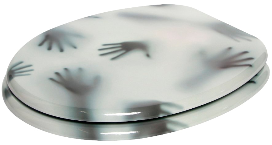 Sanilo WC-Sitz »Shadow Hands« mit Absenkautomatik