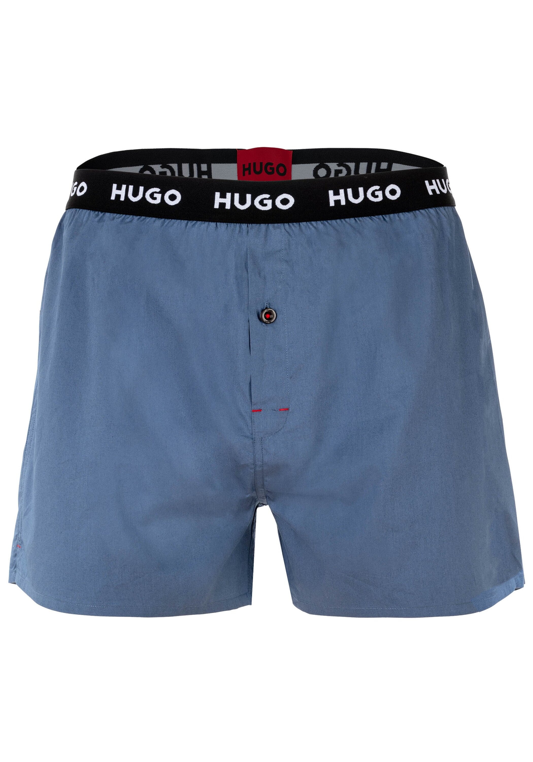 HUGO Webboxer »Web-Boxershorts Woven Boxer Triplet 3er Pack«