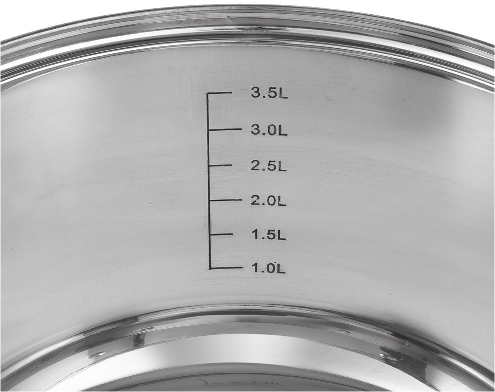 RESTO Kitchenware Kochtopf »Libra, Topf energiesparend und spülmaschinenfest« 1 tlg. Edelstahl 18/10