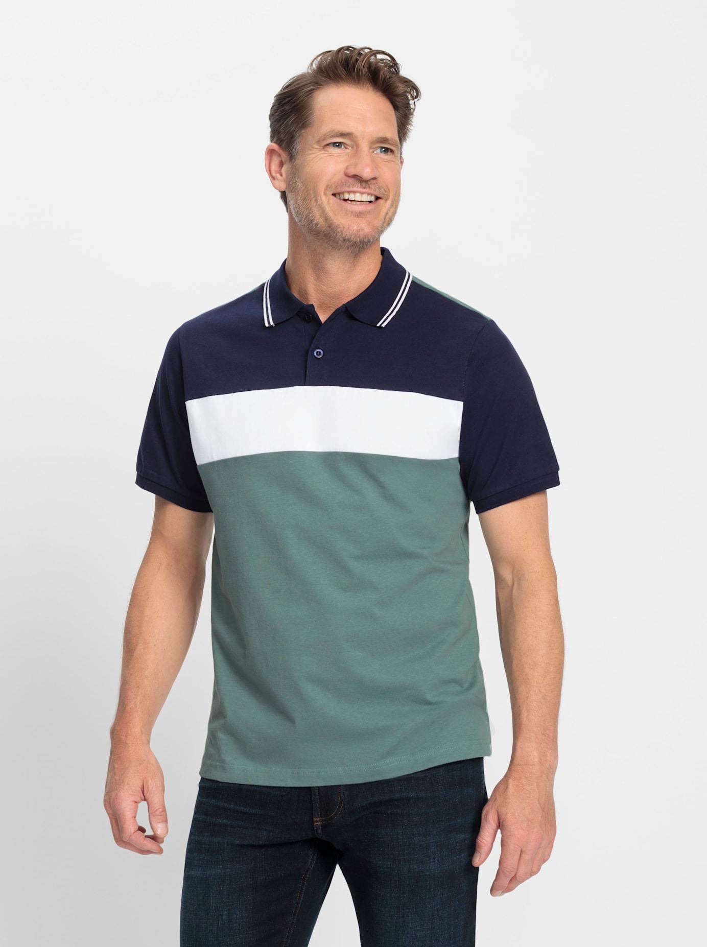 Catamaran Kurzarmshirt »Kurzarm-Poloshirt«, (1 tlg.)