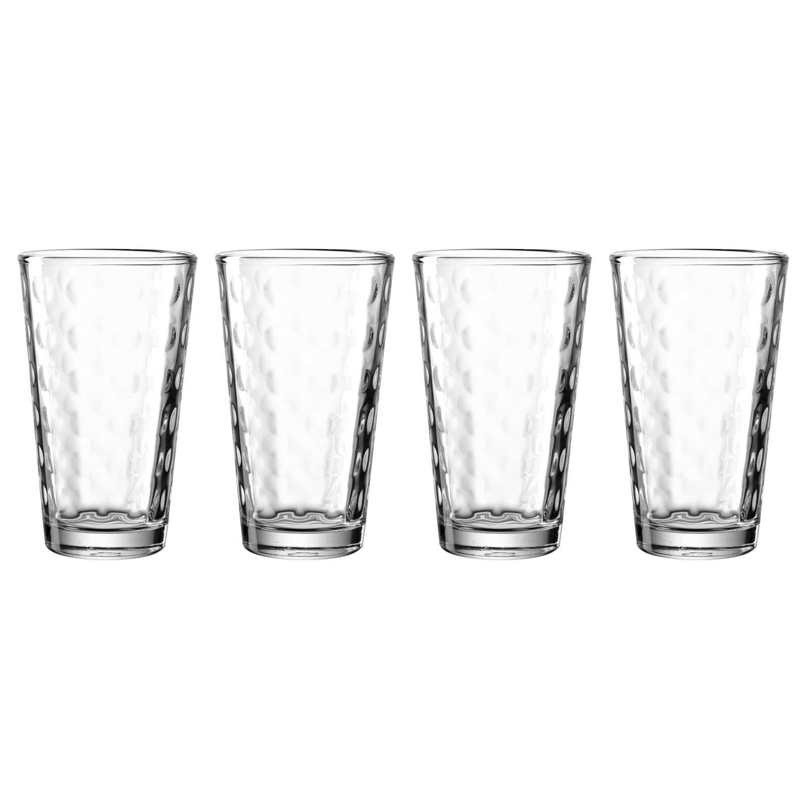 Leonardo Trinkgläser Optic 540 ml 4er Set