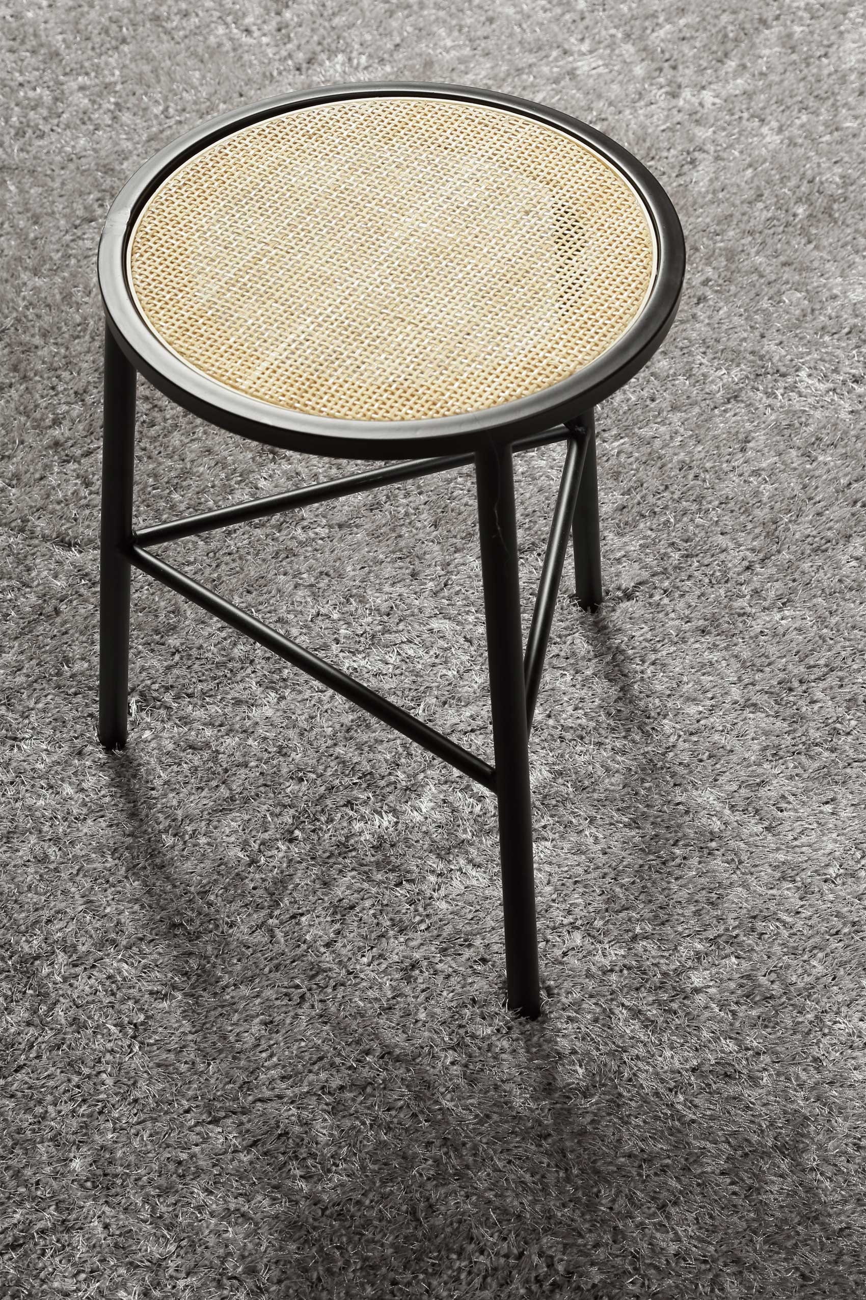 Homie Living Teppich »Flavio«, rund, 30 mm Höhe, Hochflor, gewebt, weich, uni, Wohnzimmer, Schlafzimmer, waschbar