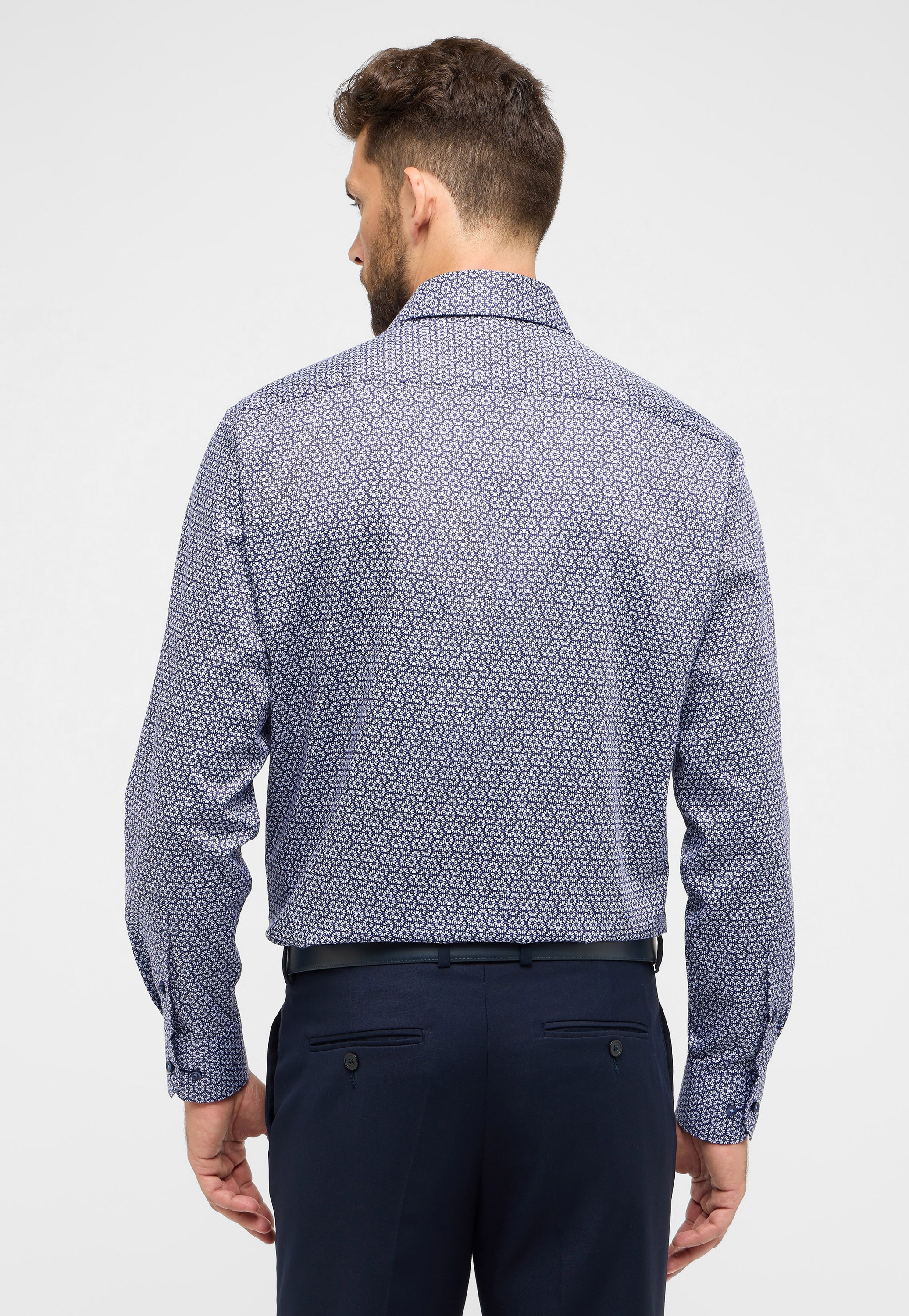 Eterna Langarmhemd »COMFORT FIT«, NON IRON (bügelfrei)