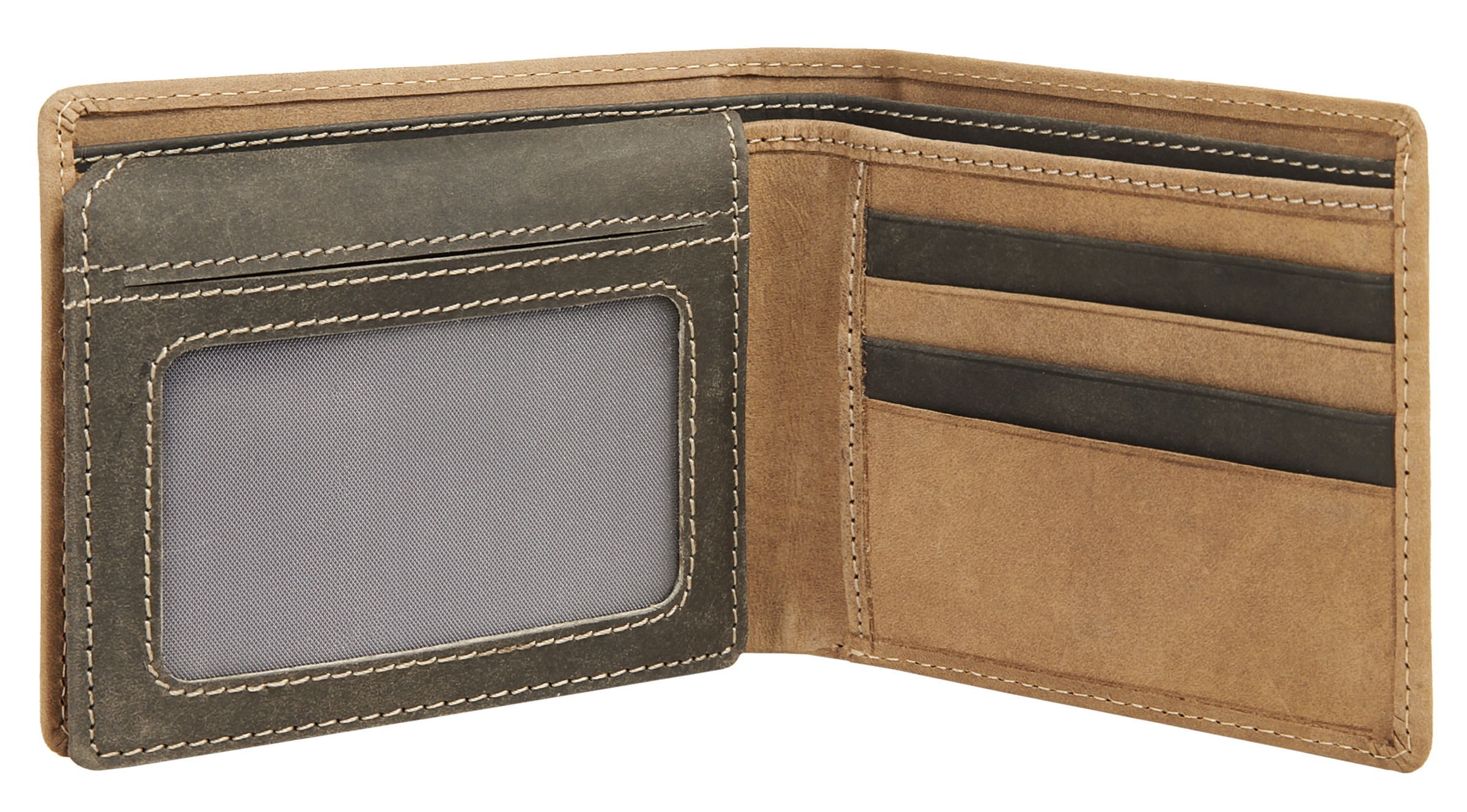 BODENSCHATZ Geldbörse »BICOLOUR« echt Leder