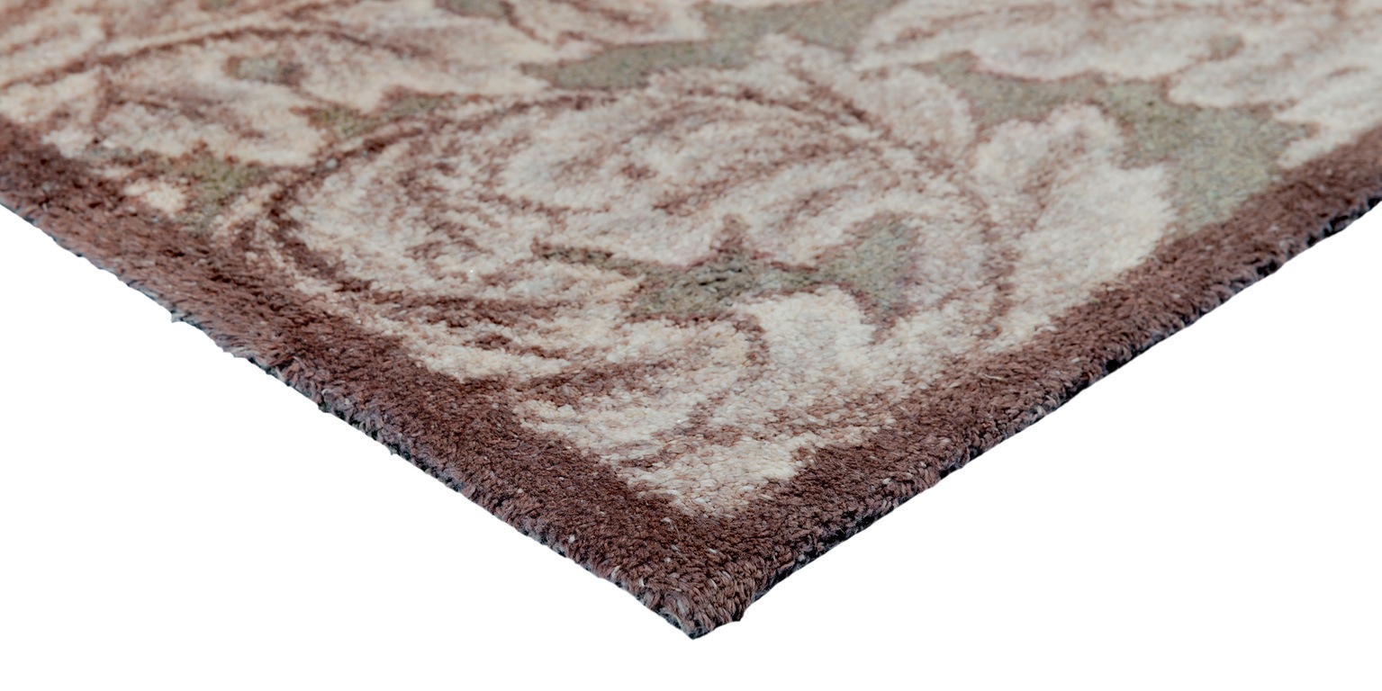 Turtle Mat Fußmatte »Acanthus Brown« rechteckig 9 mm Höhe
