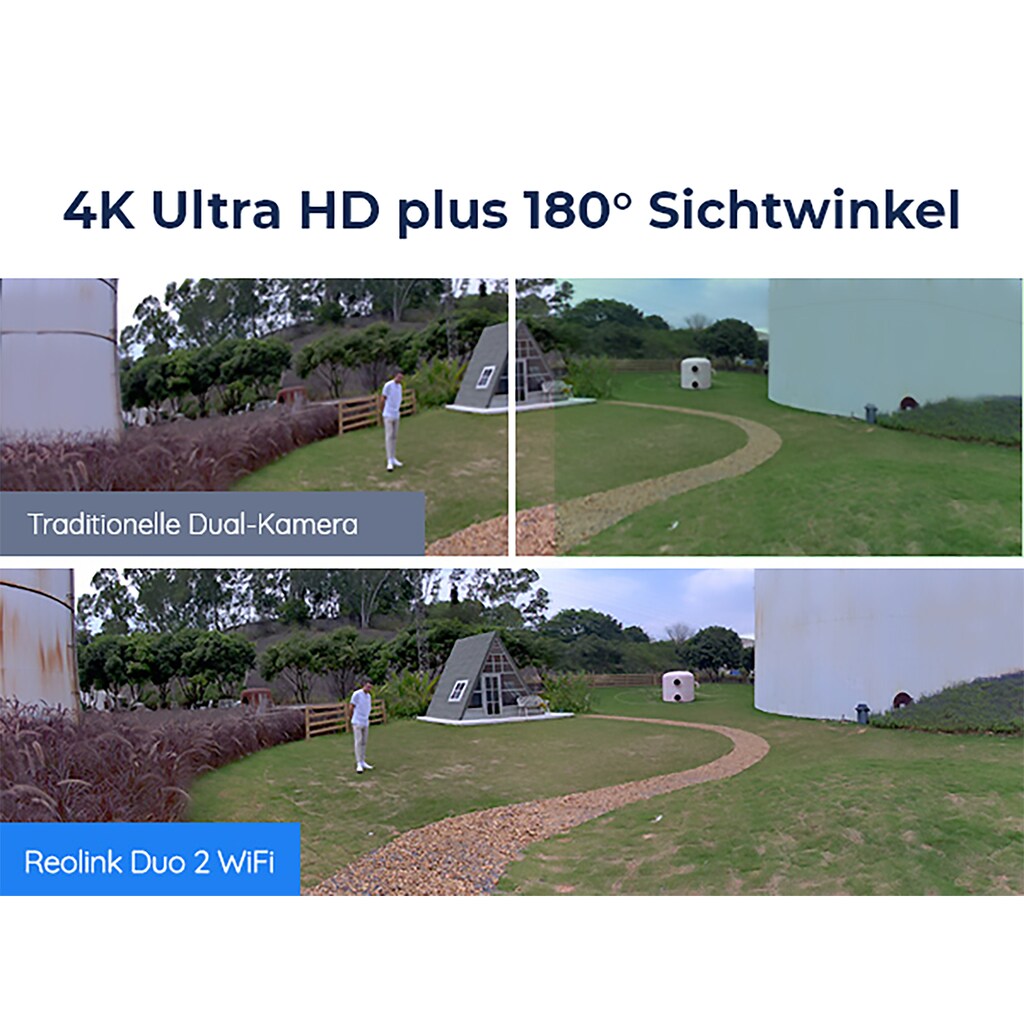 Reolink Überwachungskamera »Duo Series W730«, Außenbereich-Innenbereich