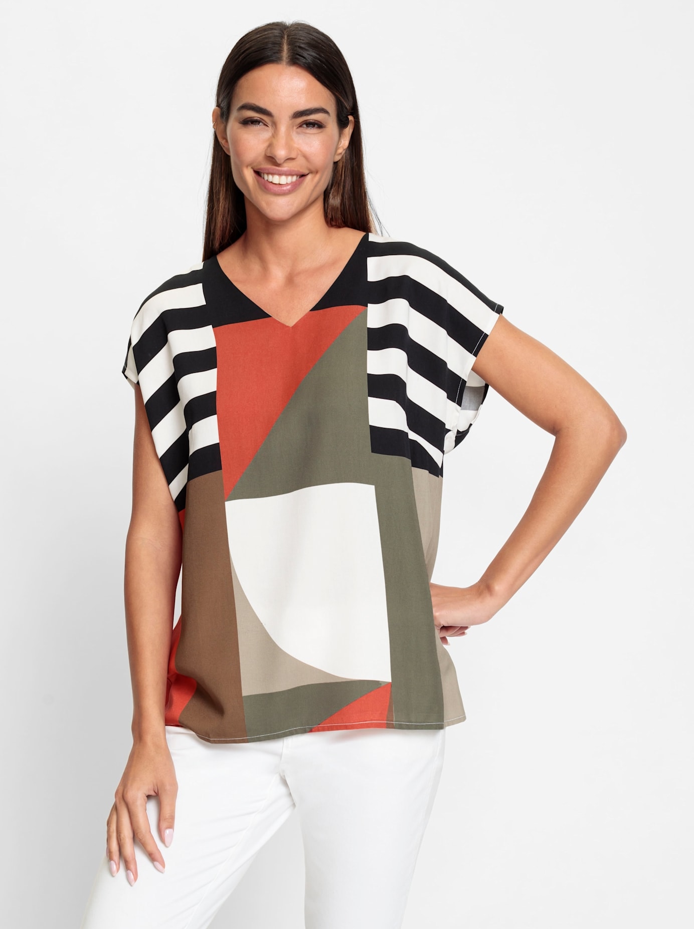 heine Druckbluse