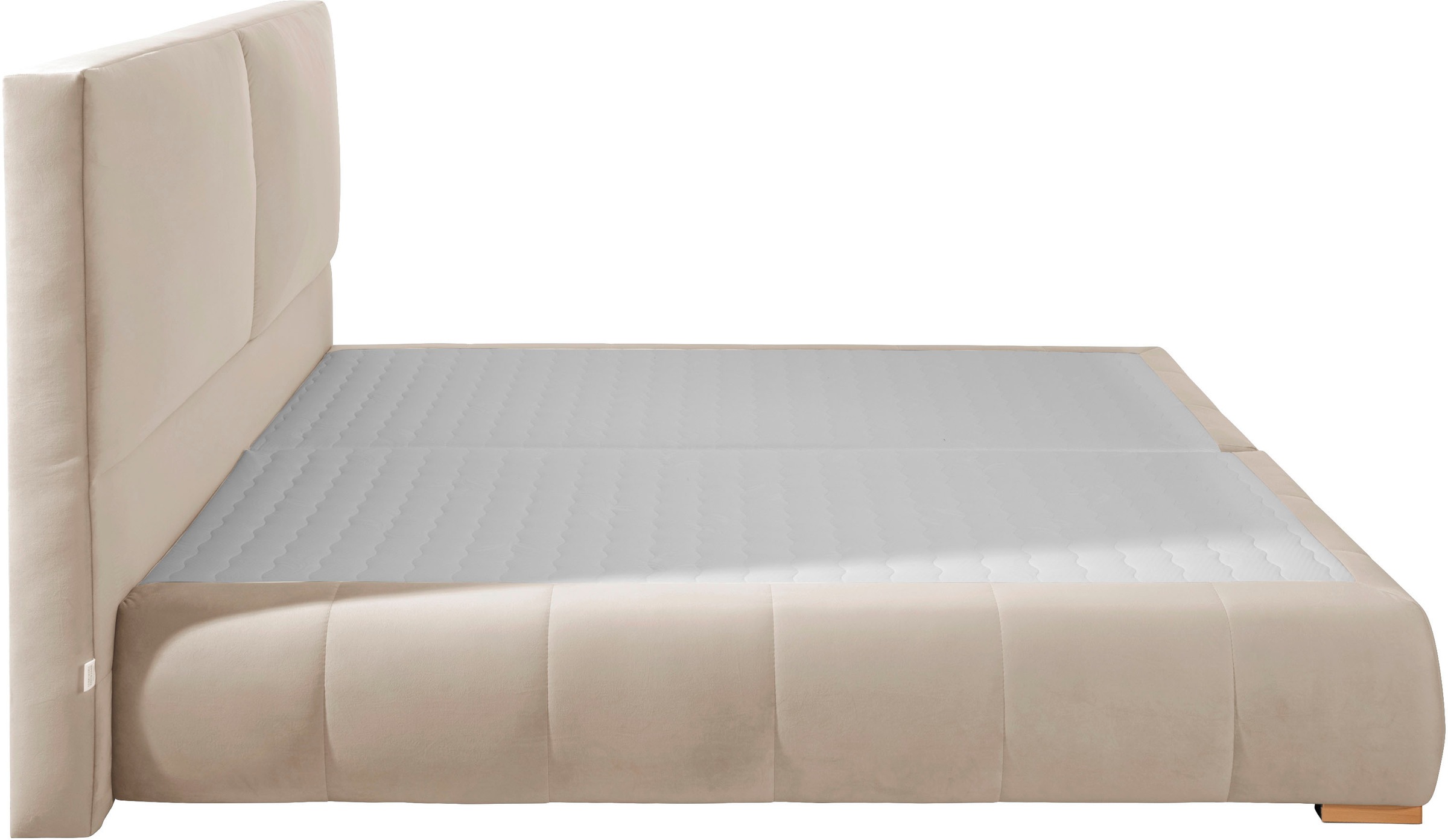 Guido Maria Kretschmer Home&Living Boxspringbett »Wehma«, inkl. Topper in 3 verschiedenen Matratzen, auch in Samtstoff