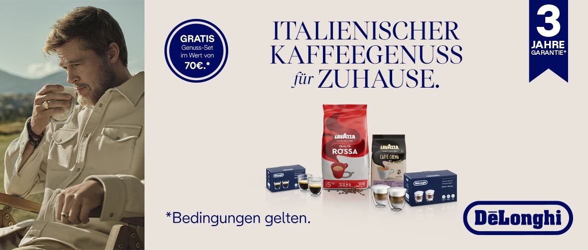 De'Longhi Kaffeevollautomat »Eletta Explore ECAM450.55.S - 40 Rezepte, heißer & kalter Milchschaum« 3,5" Touch-Display, herausnehmbare Brühgruppe, einstellbarer Mahlgrad