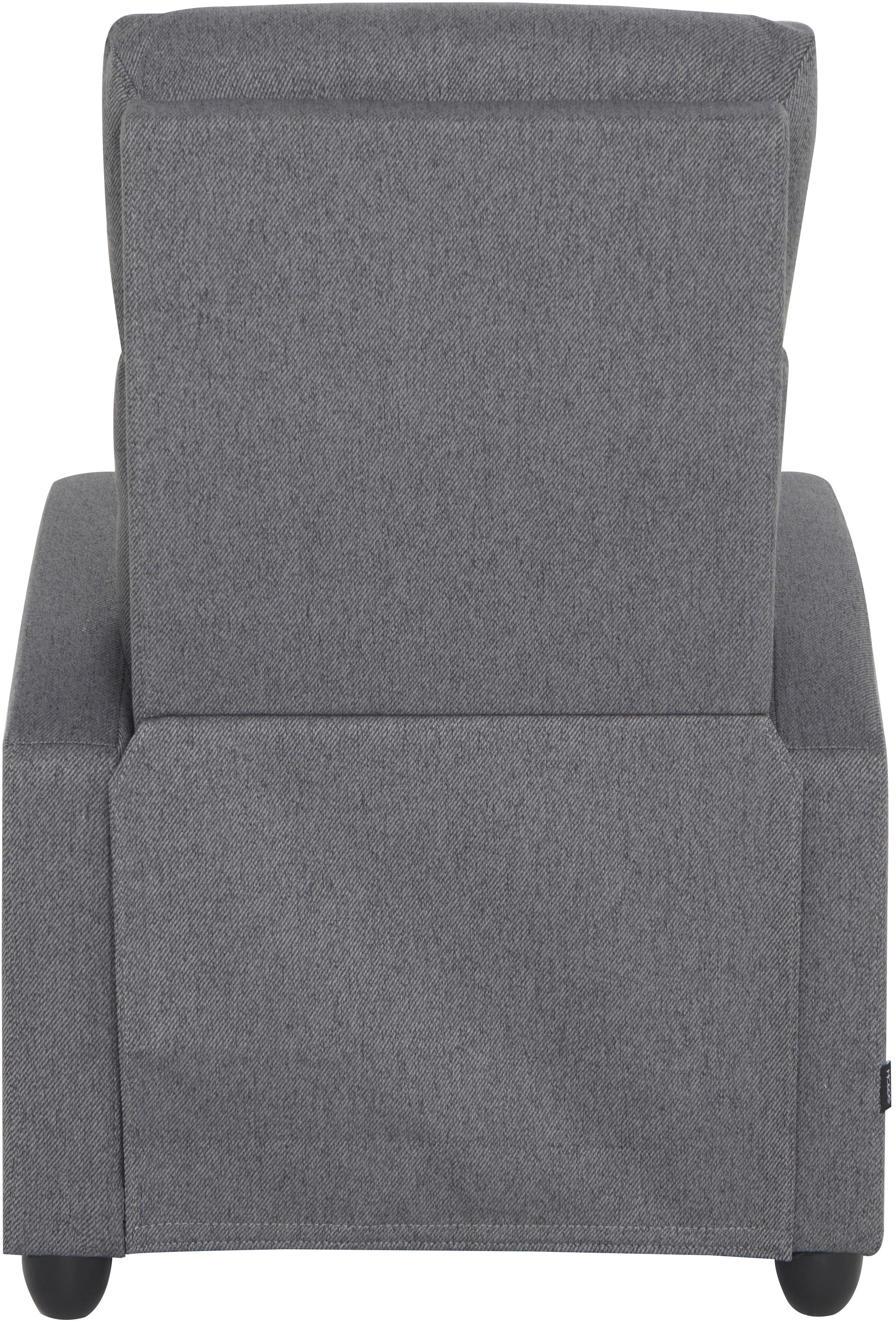 Home affaire Relaxsessel »JULINOR, TV-Sessel, Ruhesessel mit Schlaffunktion, Webstoff« Liegesessel mit manueller Relaxfunktion