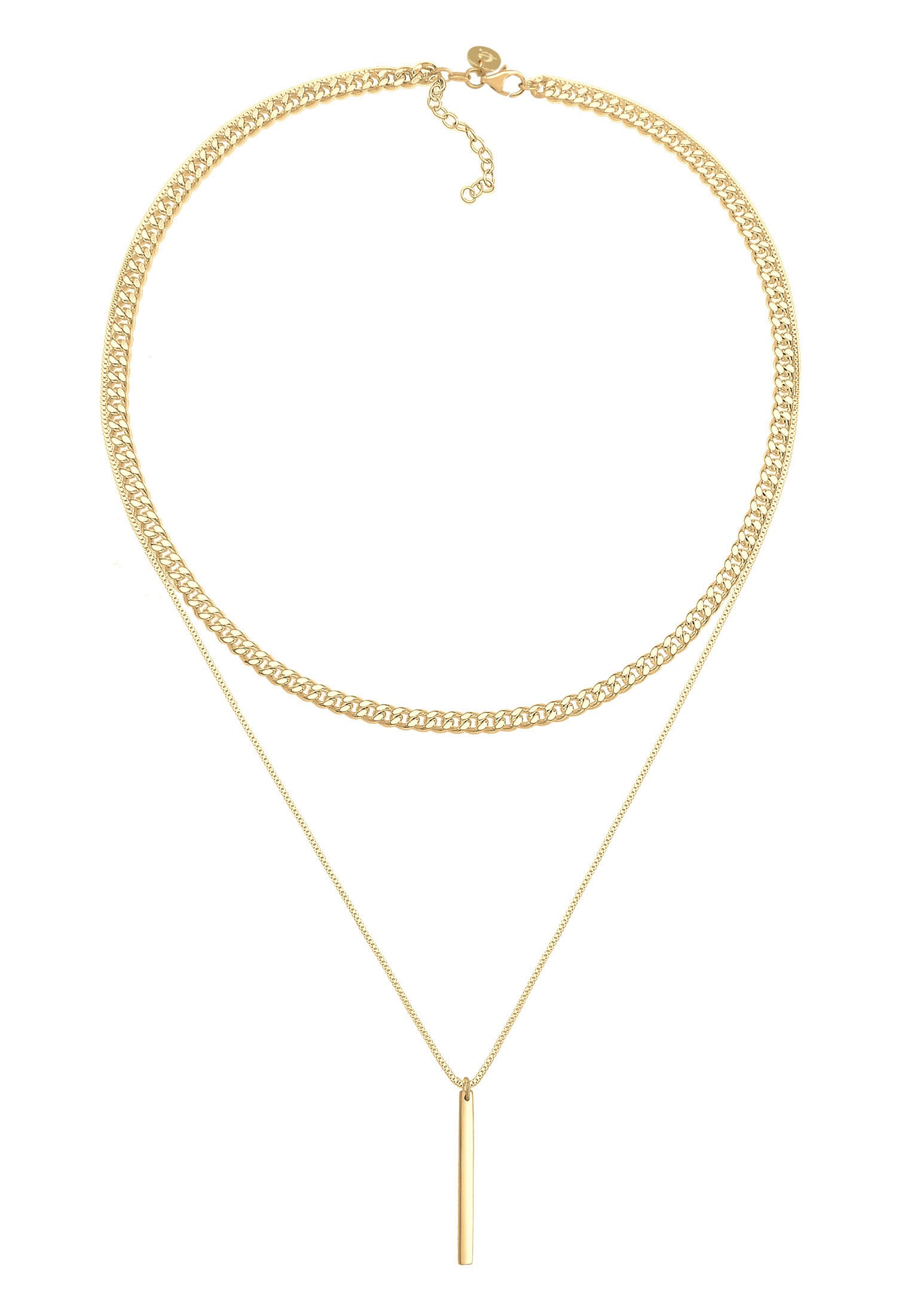 Elli Premium Silberkette »Halskette Halskette Layer 925 Sterling Silver«