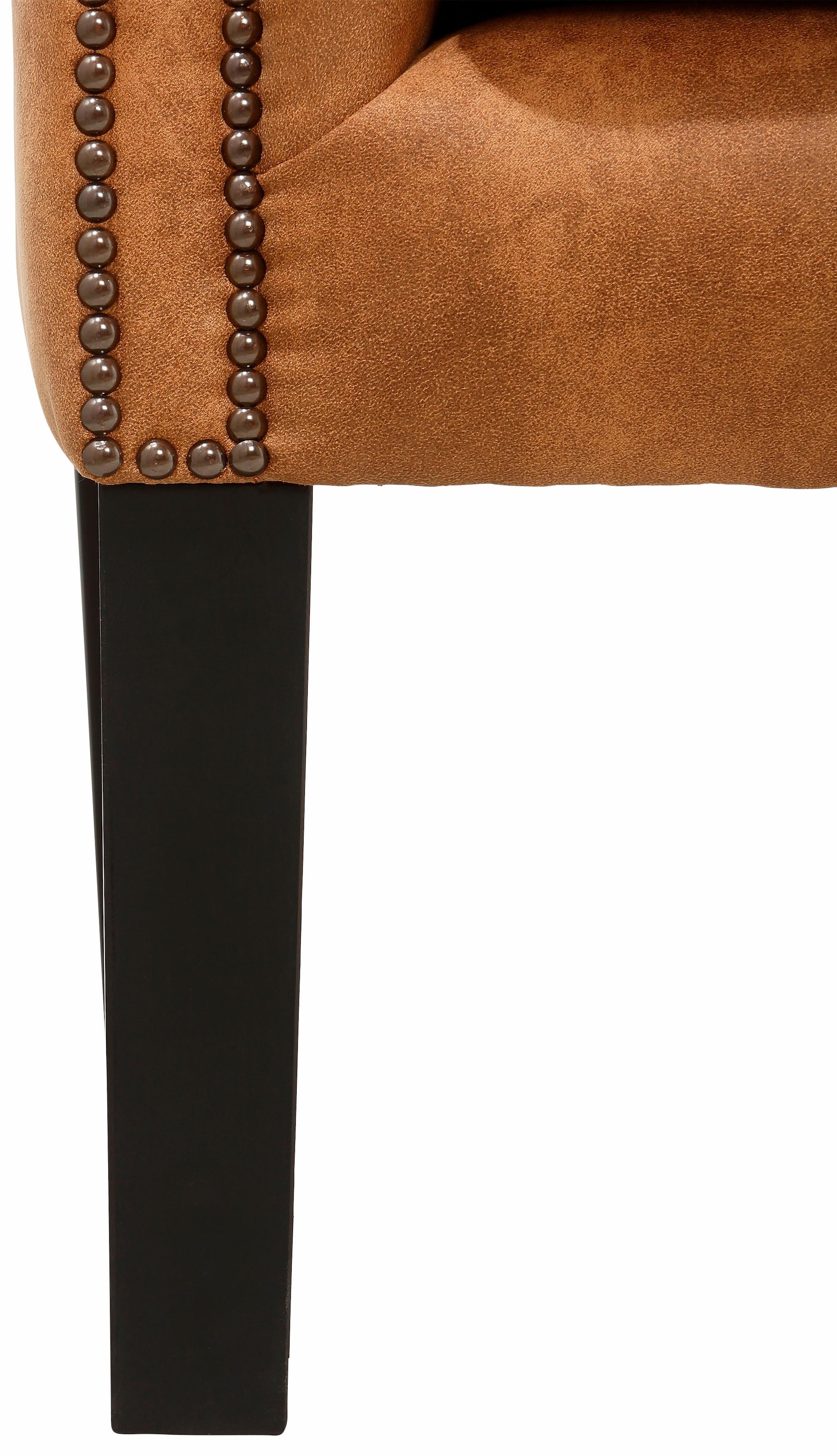 Home affaire Sessel »Bedford Ohrensessel Chesterfield«, mit aufwendiger Knopfheftung und geschwungenen Armlehnen