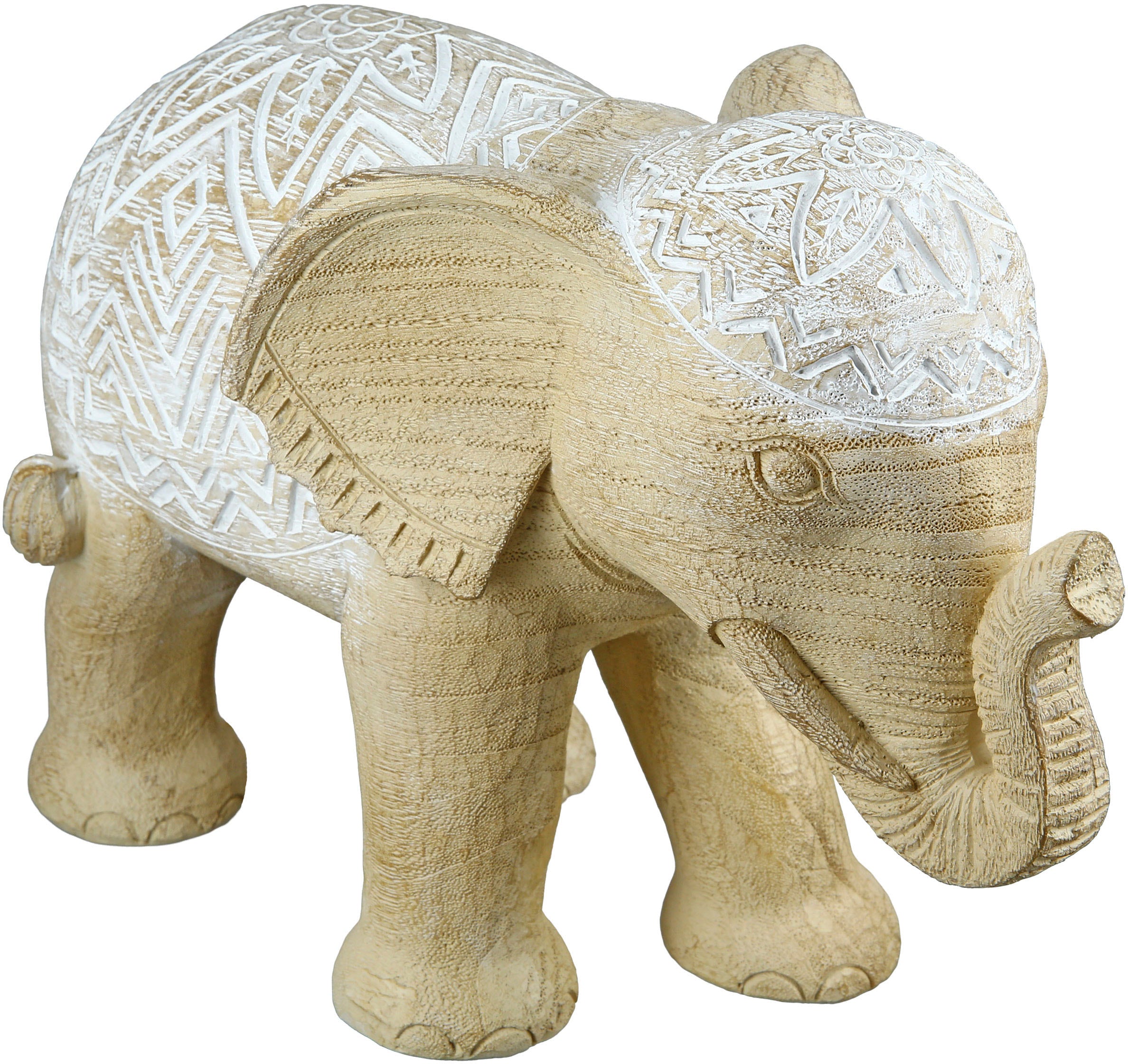 Dekofigur Casablanca auf Elefant Gilde »Tierfigur by Morani, natur«, kaufen Rechnung natur