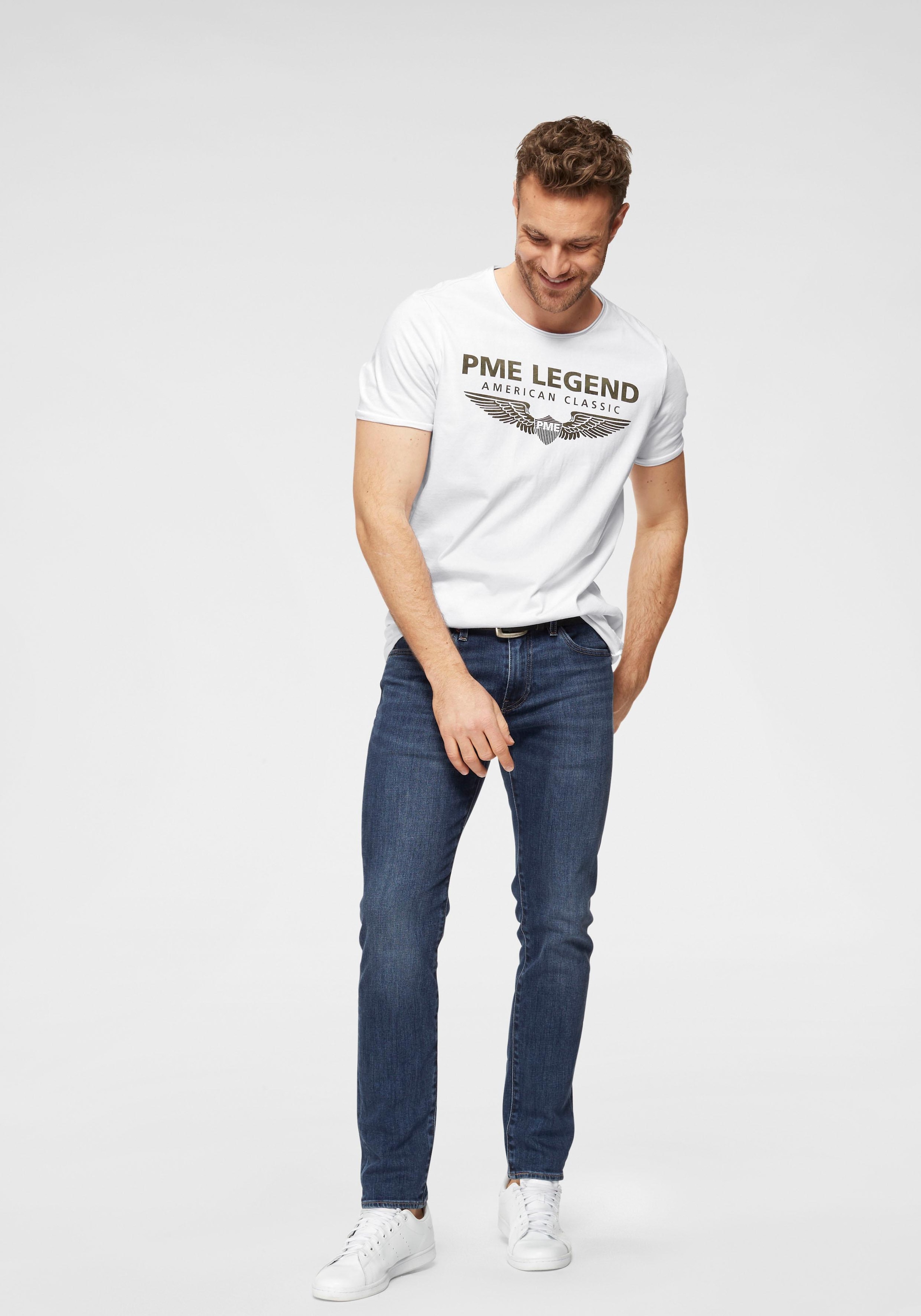 PME LEGEND Rundhalsshirt, mit Logoprint