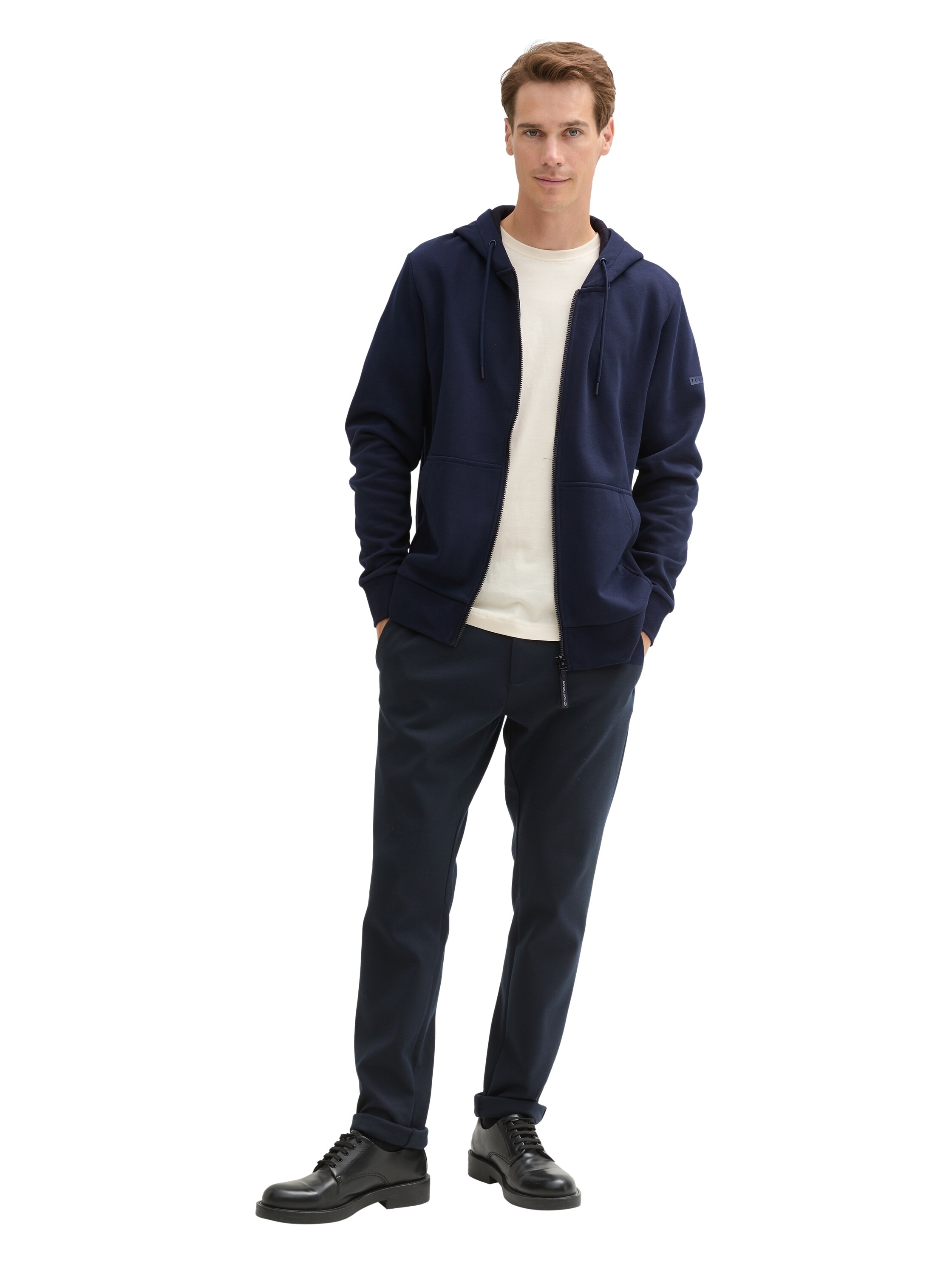 TOM TAILOR Kapuzensweatjacke mit Kapuze
