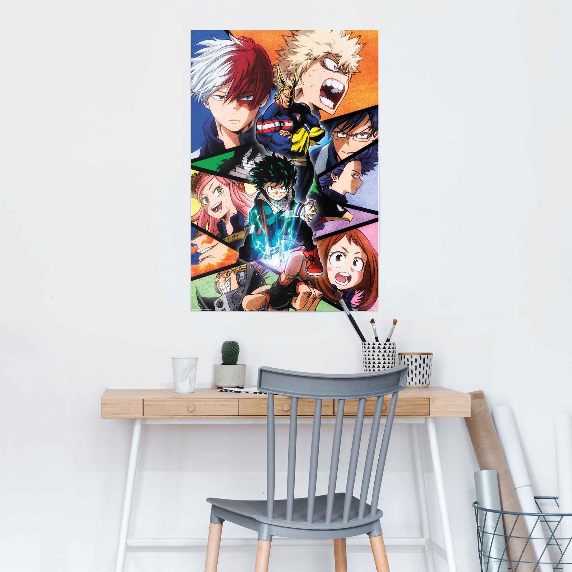 Superheld Reinders! »My Anime«, - Hero Japan Poster Manga auf bestellen (1 St.) Rechnung - Academia -