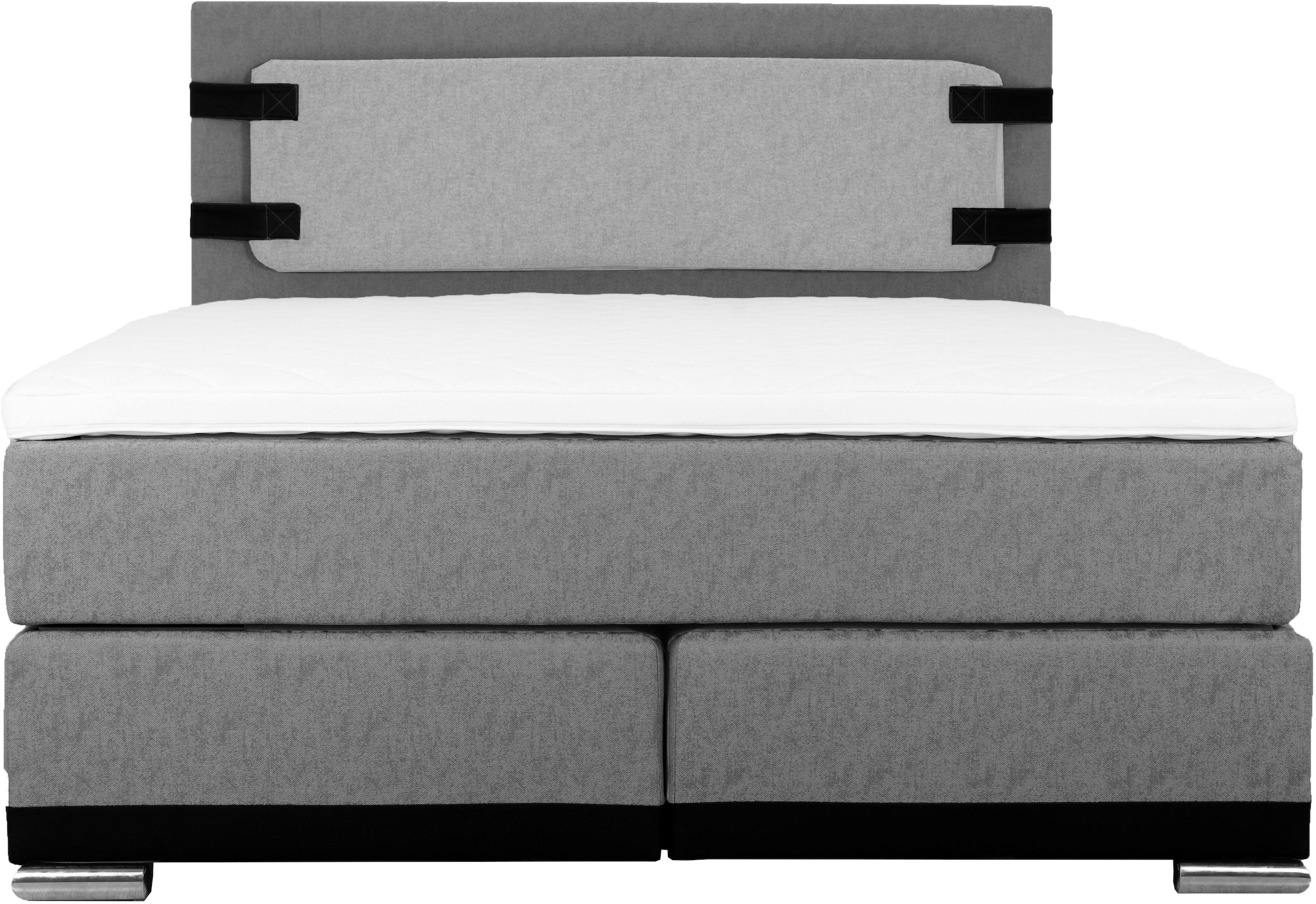 INOSIGN Boxspringbett »Strada«, incl. Topper, 3 Breiten, 3 Härtegrad-Ausführungen