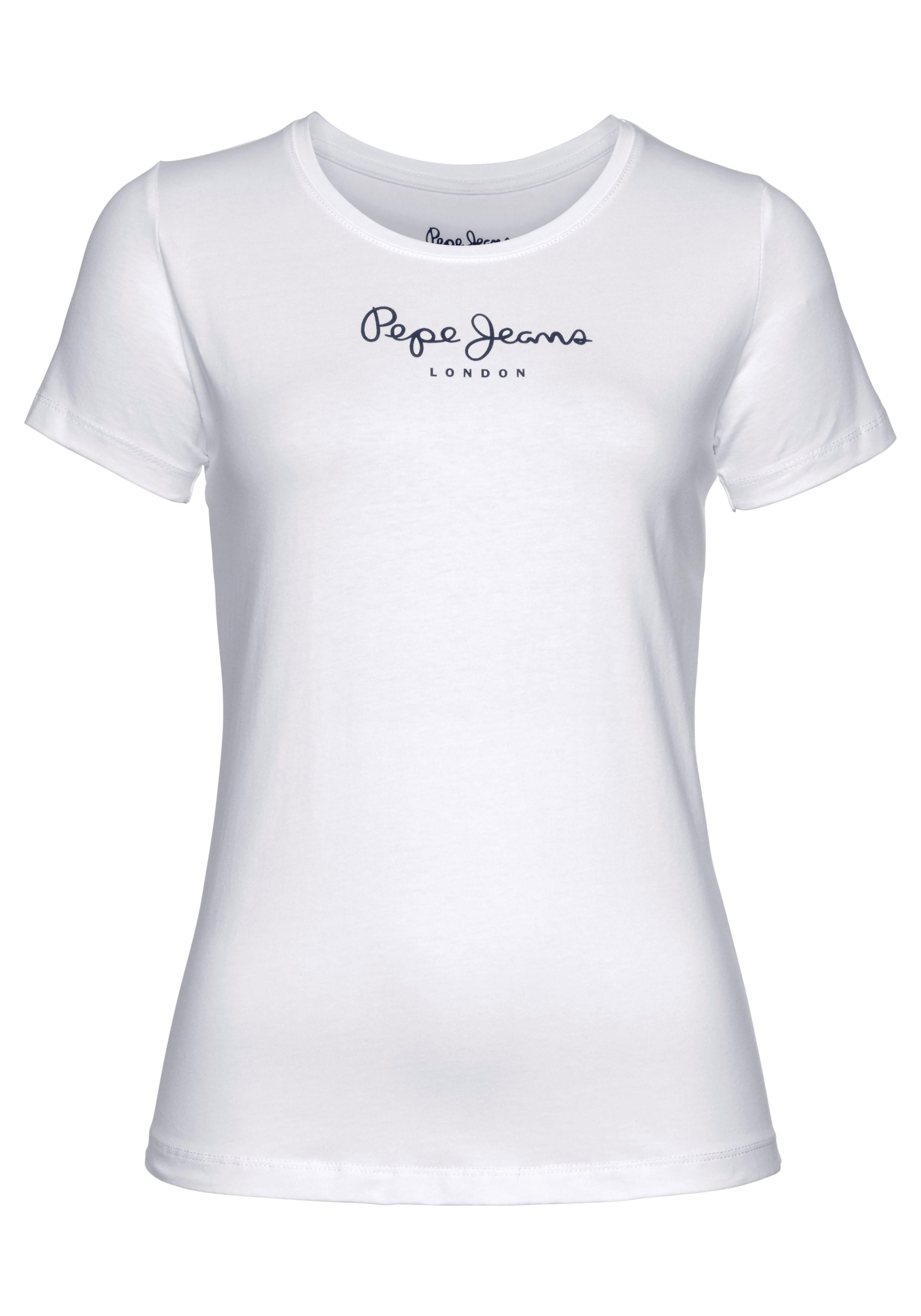 Pepe Jeans T-Shirt »NEW VIRGINIA« mit Logo-Print