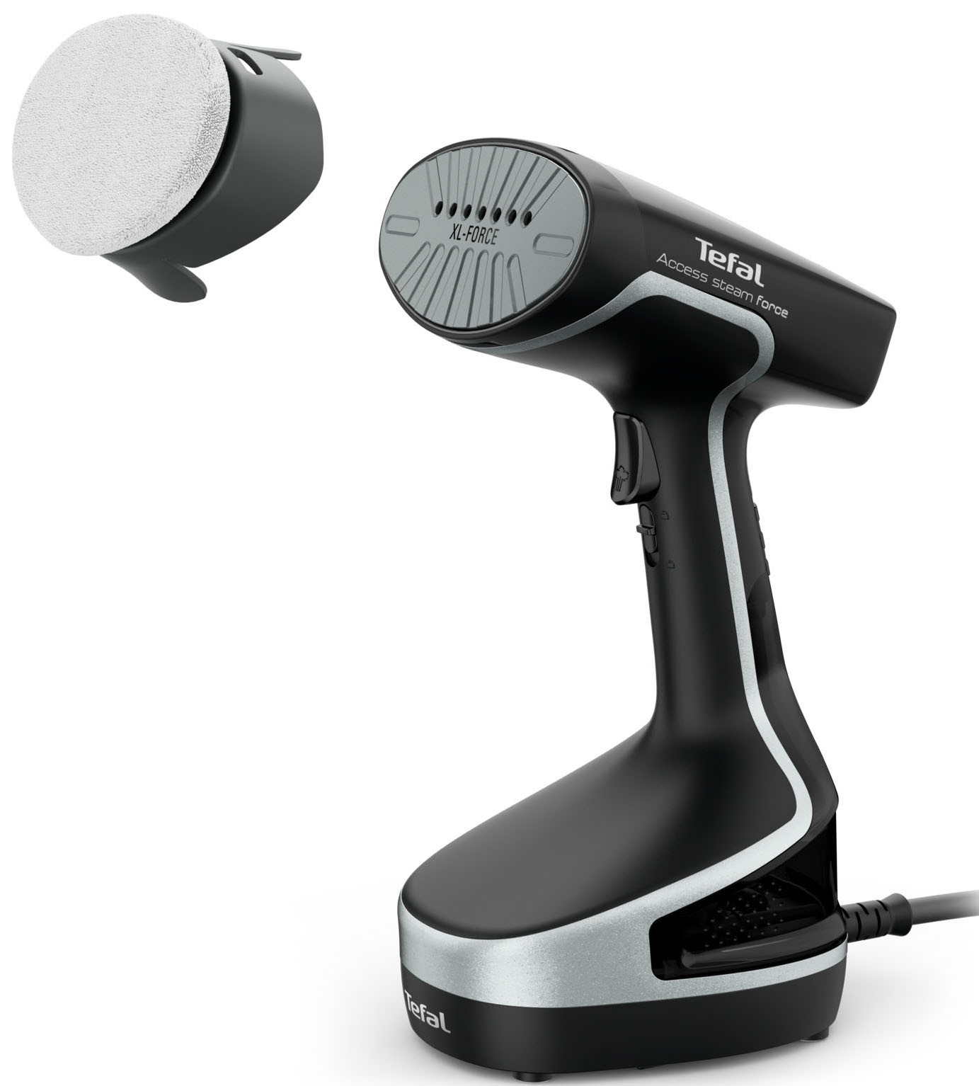 Tefal Dampfbürste »Access Steam Force, 2000 Watt, 190 ml Wassertank, entkeimend,« 2000 W kraftvolle Dampfleistung, 25 Sekunden Aufheizzeit, Steamer, DT8250