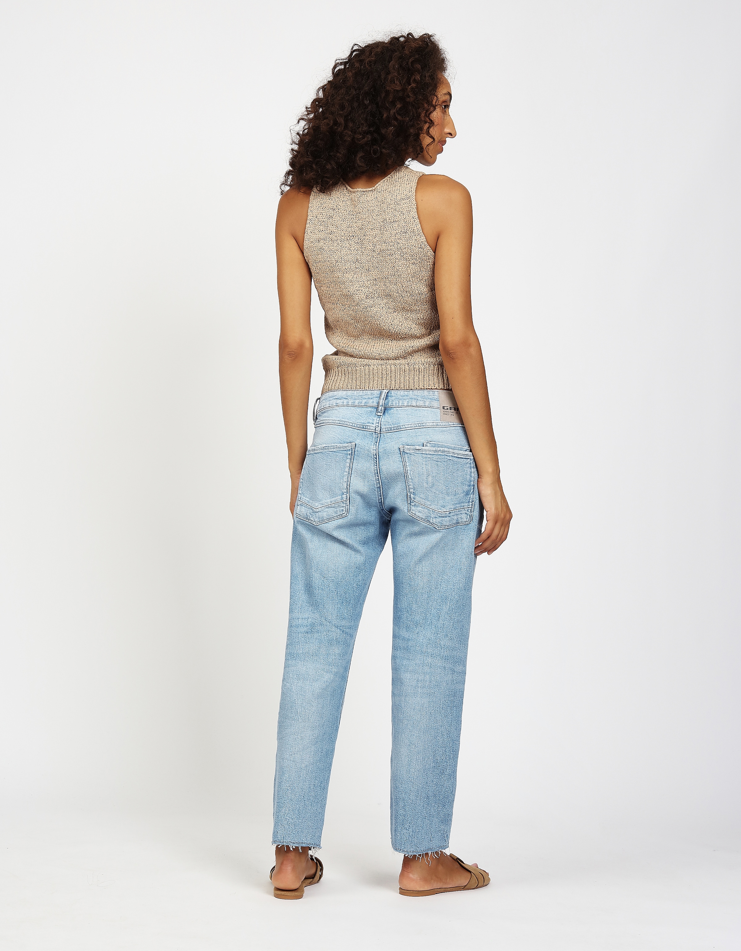 GANG Boyfriend-Jeans »94NADIA« 5-Pocket Style mit Reißverschluss und Knopf