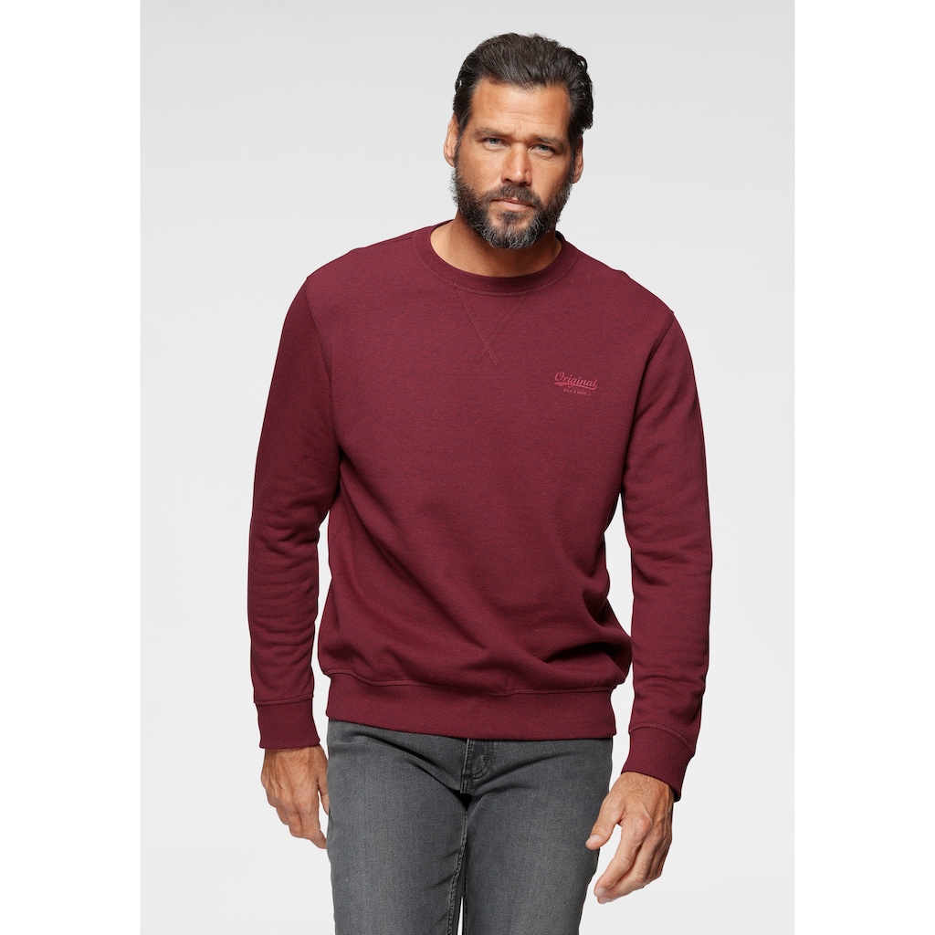 Man's World Sweatshirt, aus Baumwollmischung