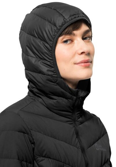 Jack Wolfskin Daunenjacke »TUNDRA DOWN HOODY W«, mit Kapuze, Atmungsaktiv & Wärmend & Wasserabweisend