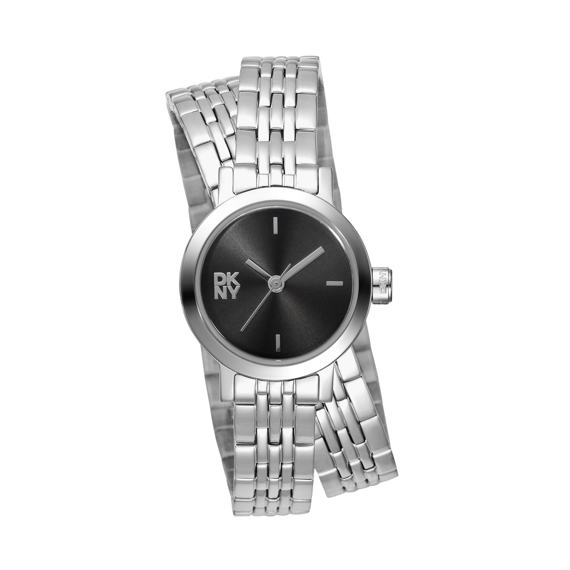 DKNY Quarzuhr »Mini Watch« Armbanduhr, Damenuhr, Edelstahlarmband, analog