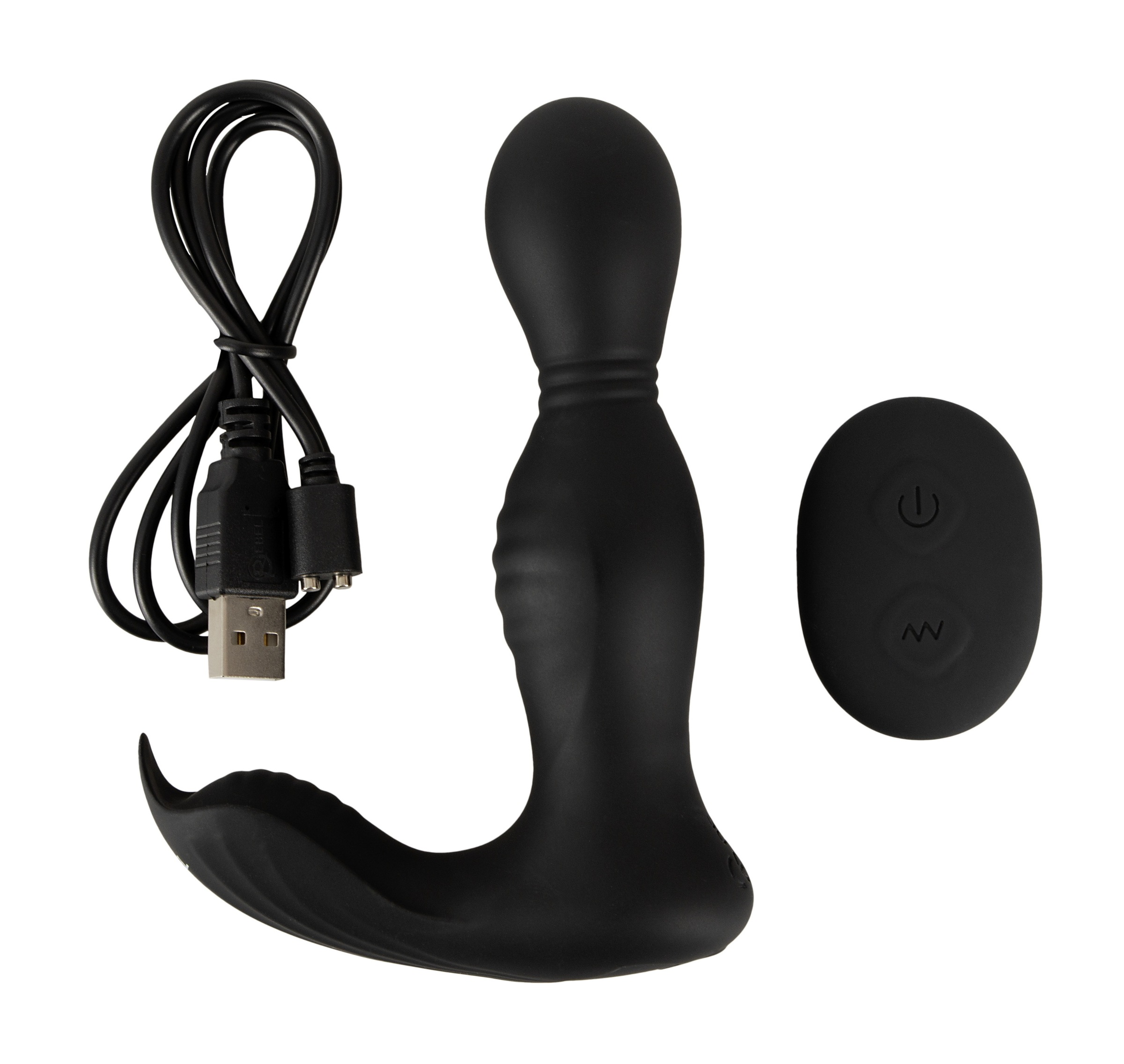 REBEL Anal-Stimulator »Analvibrator RC Butt Plug with 2 Functions« ()