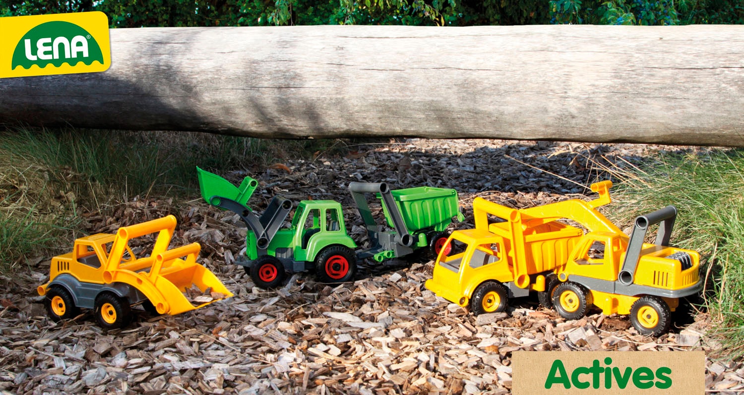Lena® Spielzeug-Bagger »Actives« Made in Europe