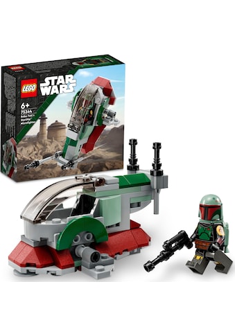 LEGO® Konstruktionsspielsteine »Boba Fetts Starship™ – Microfighter (75344), LEGO®... kaufen