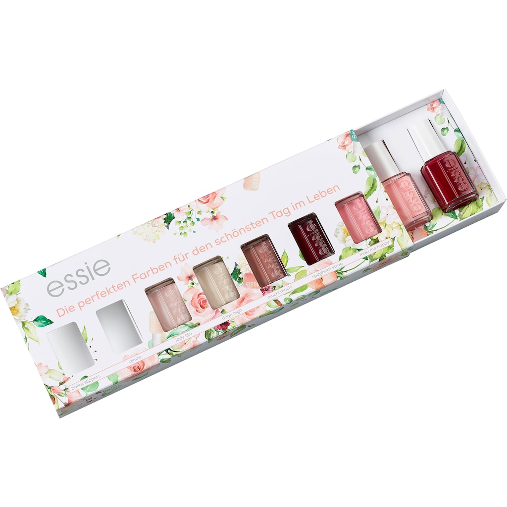 essie Nagellack-Set »Essie Bride - Perfekte Farben«, (Set, 7 tlg.)