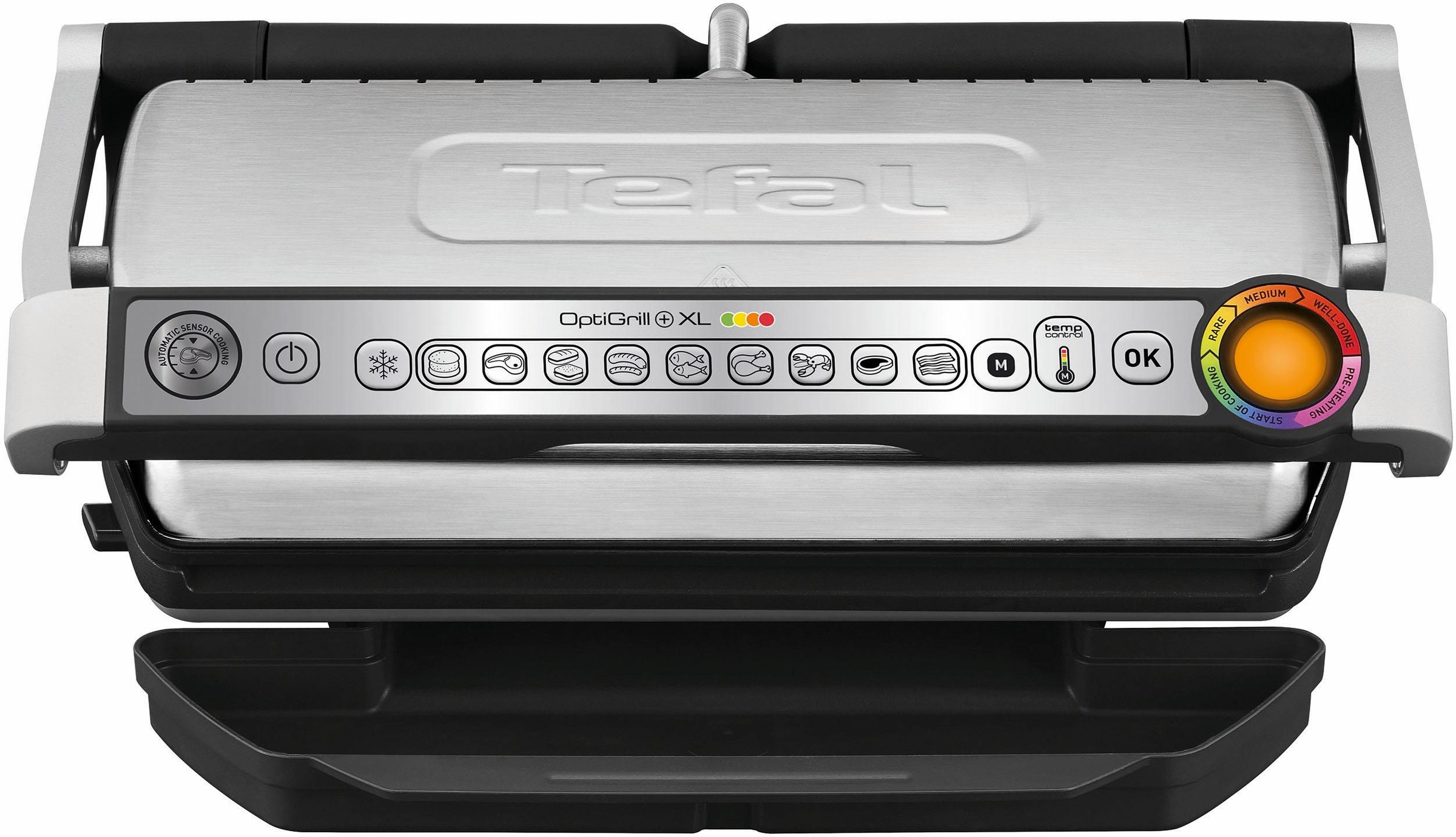 Tefal Kontaktgrill »GC722D OptiGrill+ XL«, 2180 W, XL-Grillfläche,  automatische Anzeige des Garzustands online kaufen, mit 3 Jahren XXL  Garantie