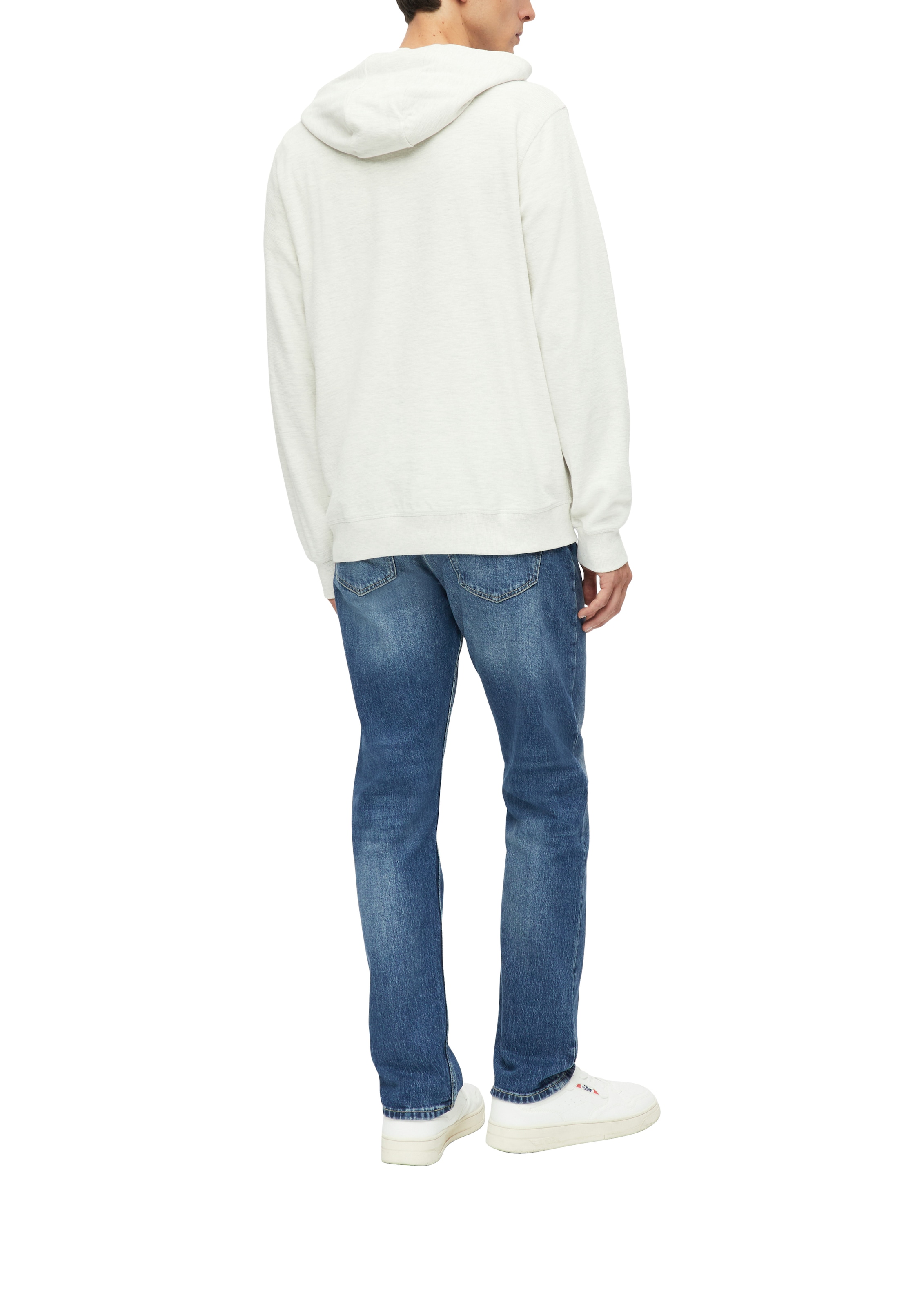 s.Oliver Kapuzensweatshirt , aus reiner Baumwolle
