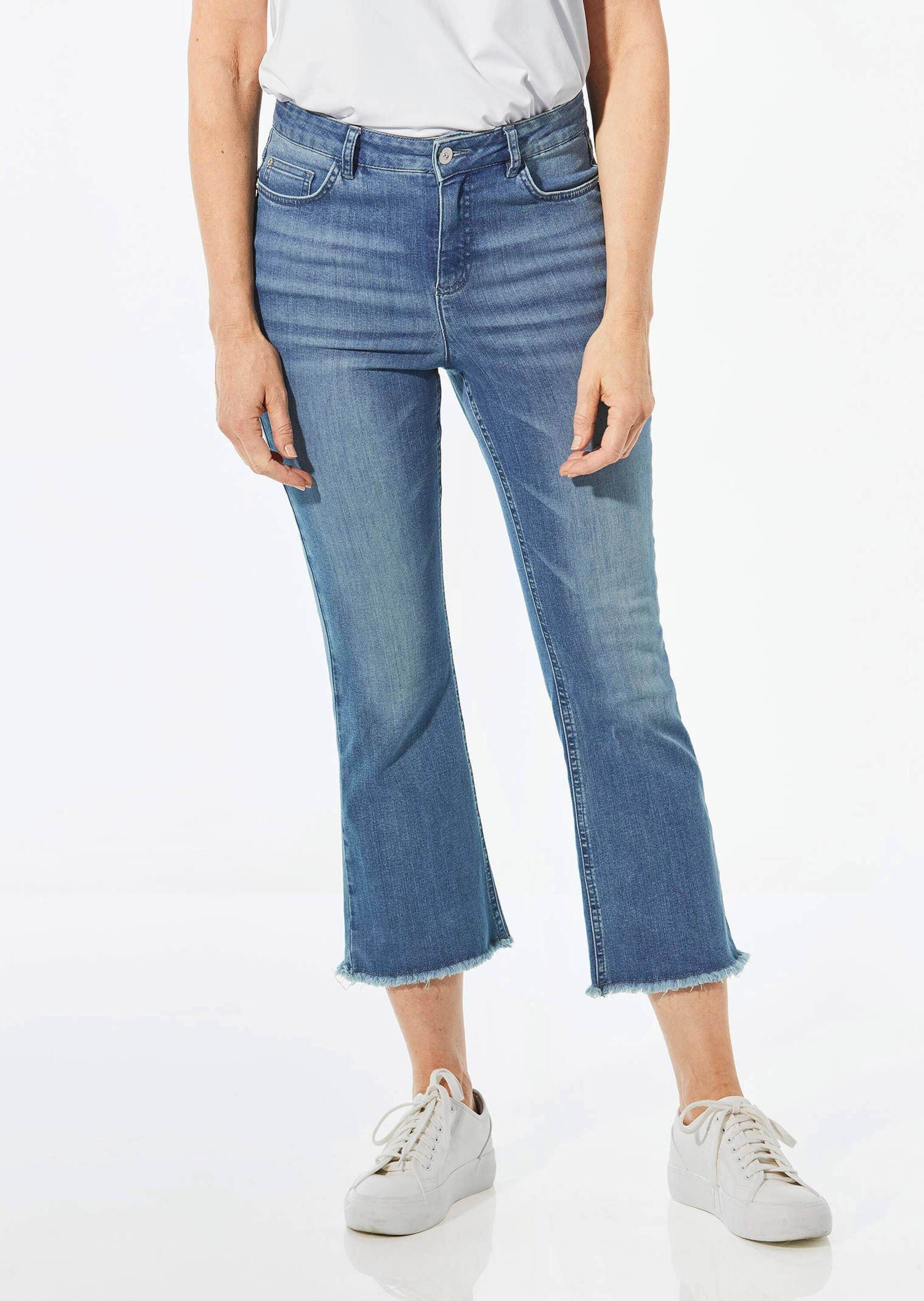 GOLDNER Regular-fit-Jeans »Jeans Jeans in 3/4-Länge«