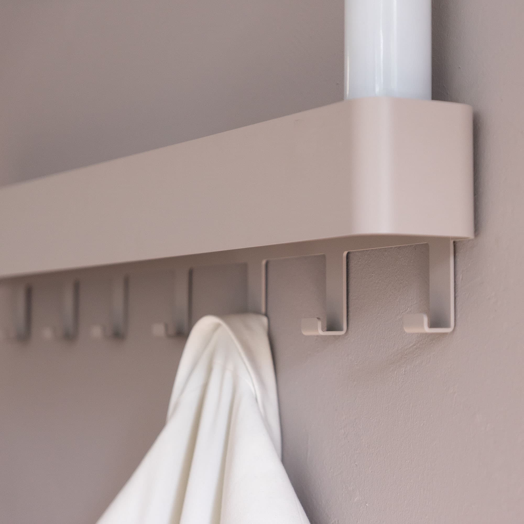 Spinder Design Garderobenhaken »Multi 7« 2-in-1 Wandregal + Garderobe