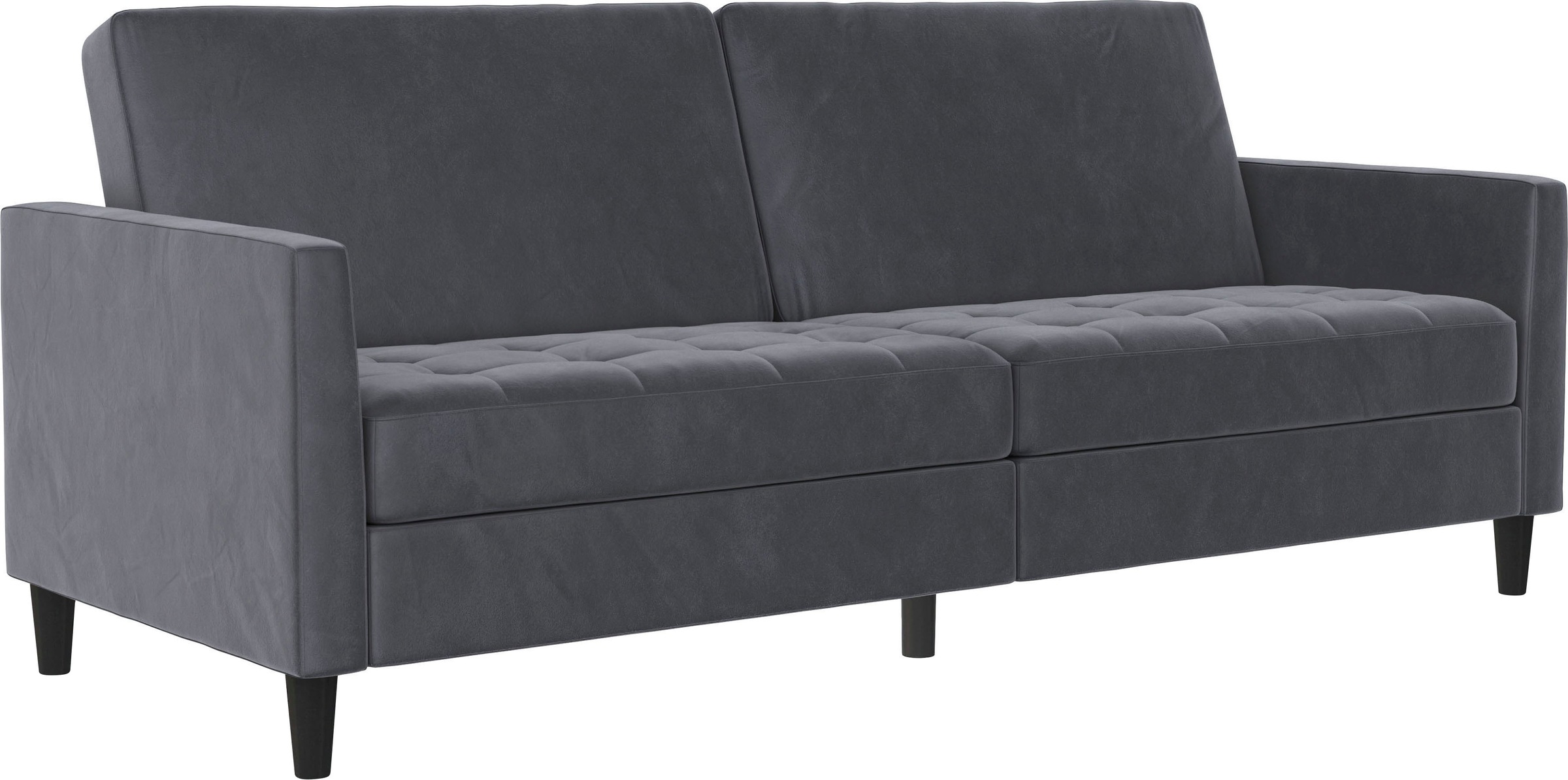 Dorel Home 3-Sitzer »Presley«, Sofa mit Bett-Funktion und verstellbarer Rückenlehne