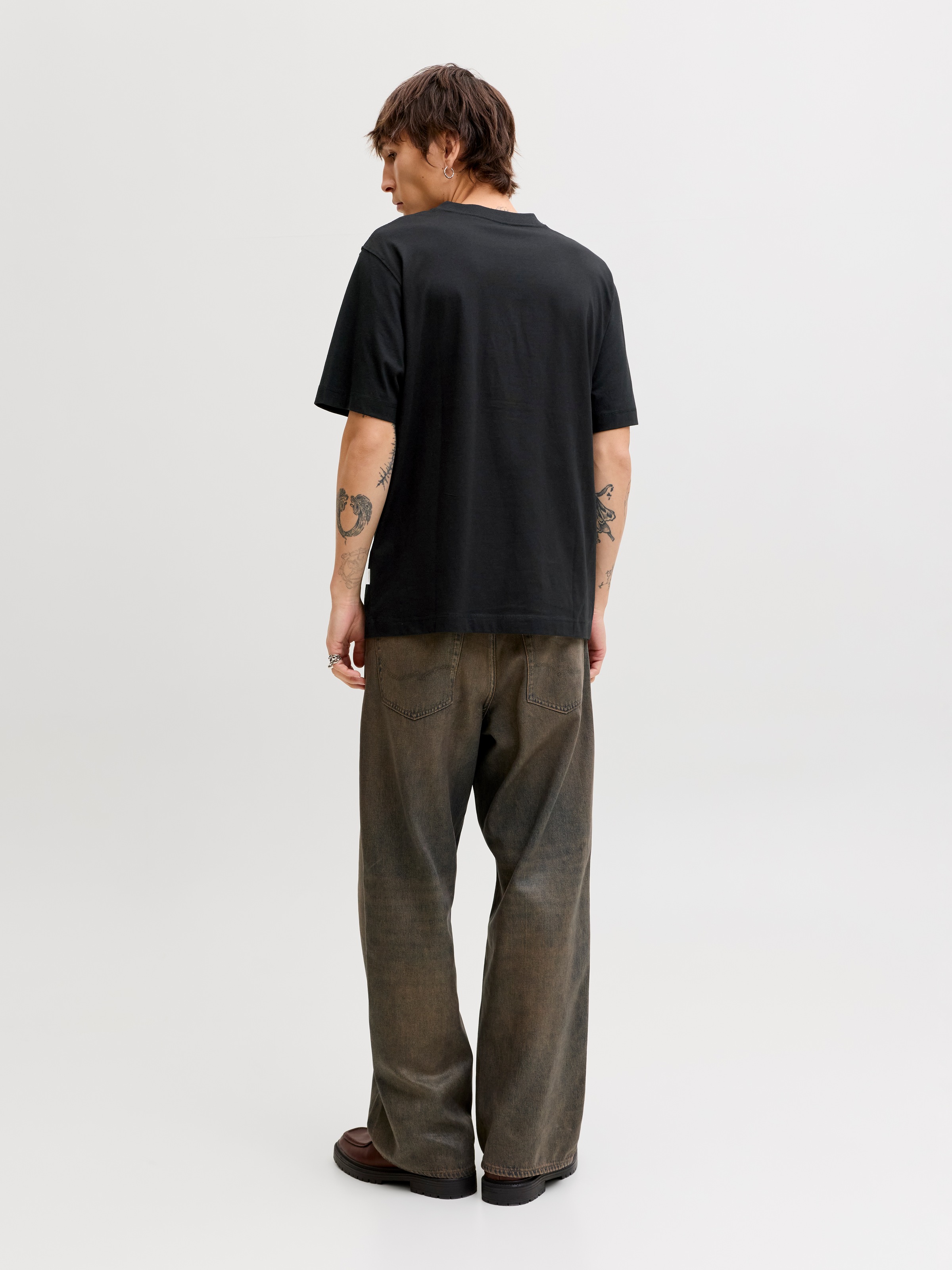 Jack & Jones T-Shirt »JORNORREBRO PHOTO TEE SS CREW NECK« Baumwolle, relaxed fit