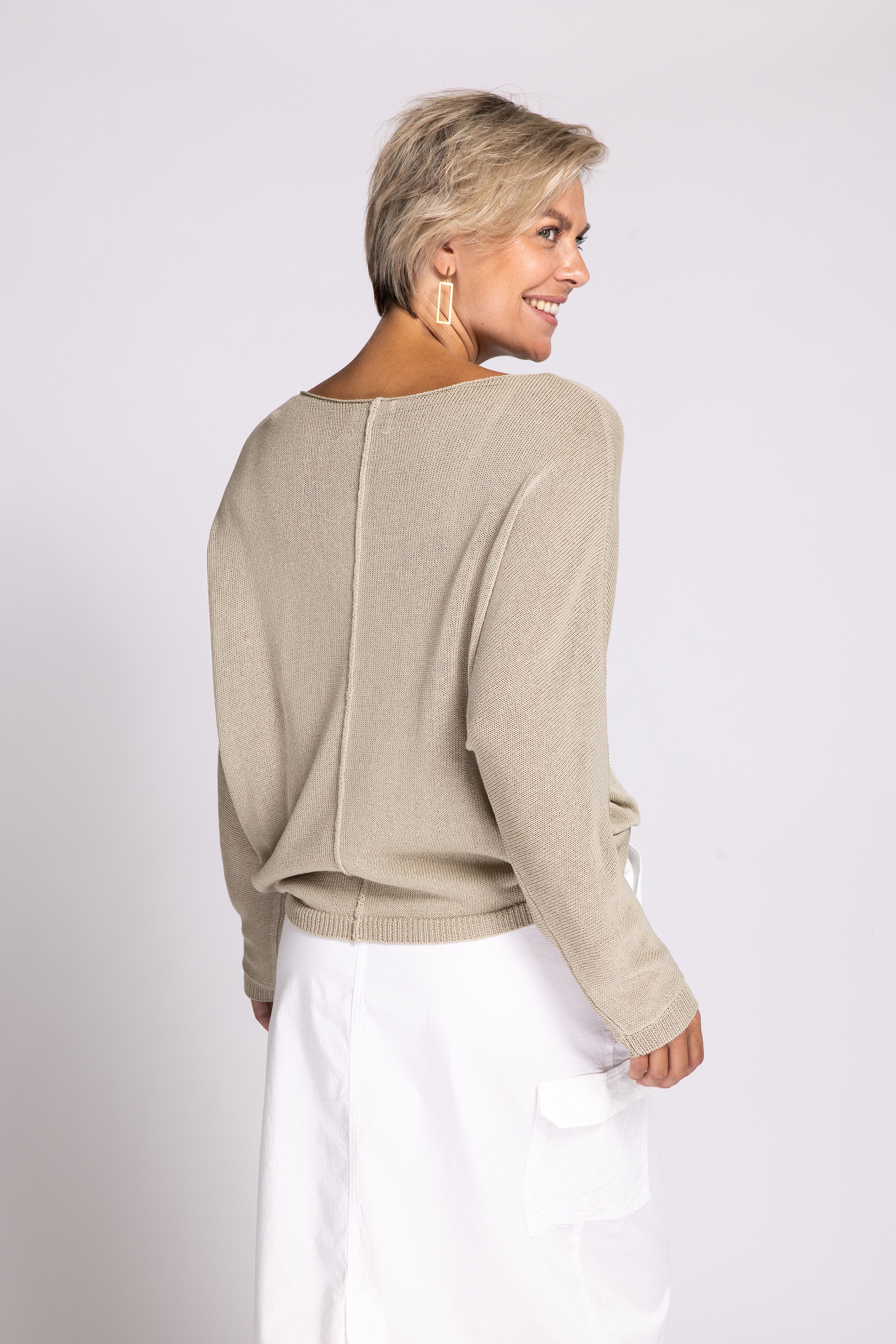Zhrill Strickpullover »LUNI«, Langarm, mit Rundhalsausschnitt