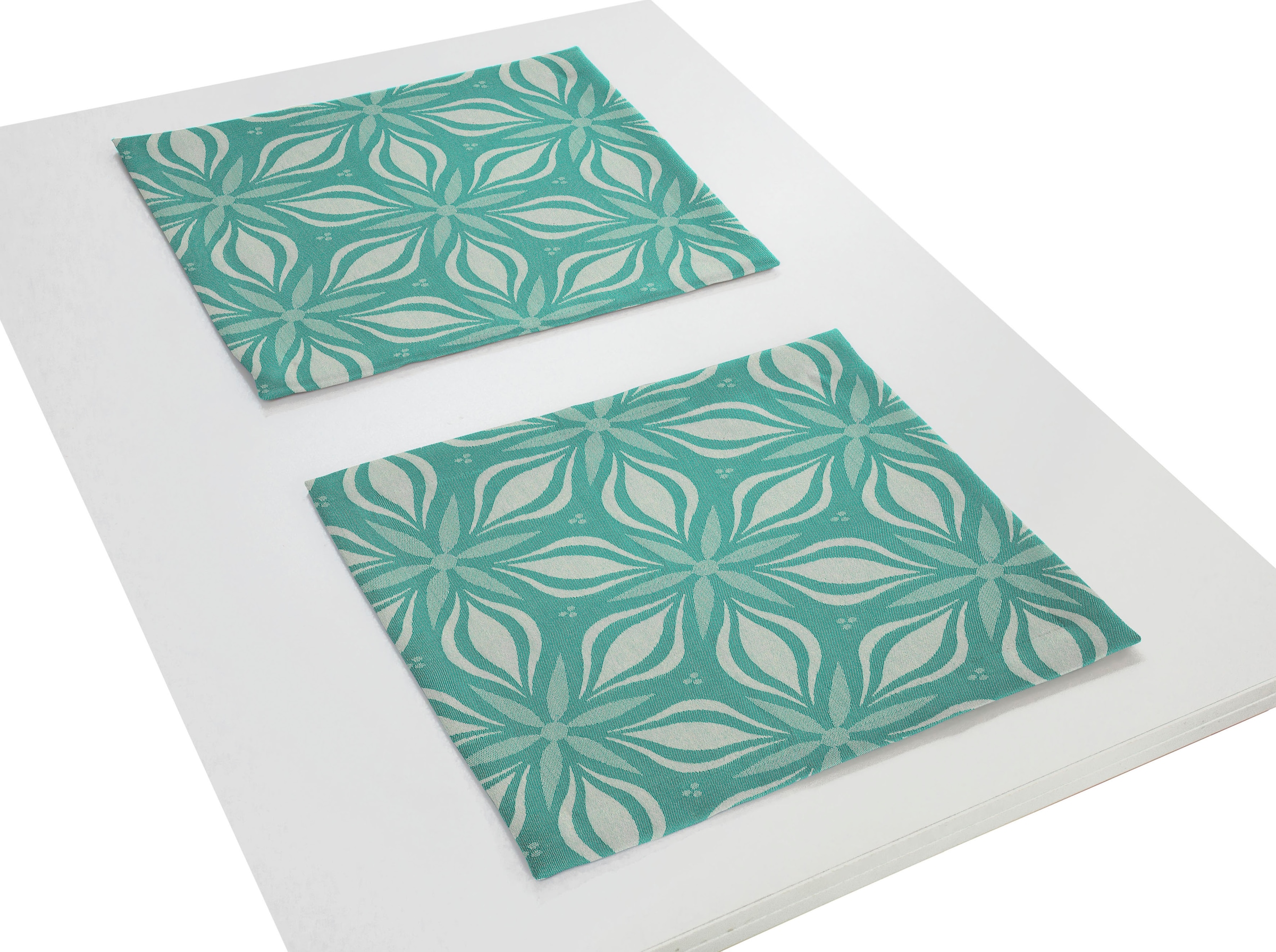 Adam Platzset »Retro Floret«, (2 St.), GOTS organic,zertifiziert durch CERES 0242
