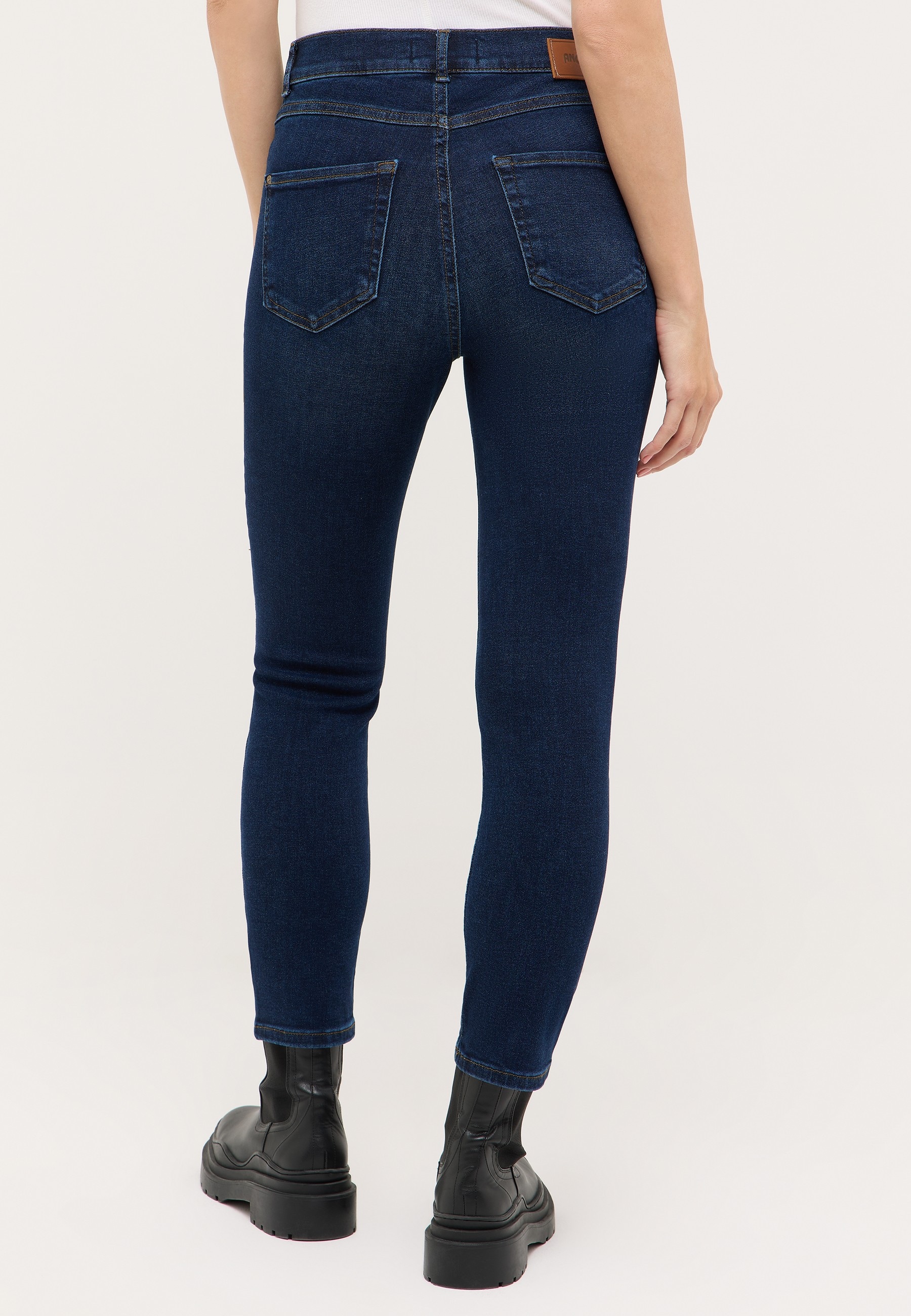 ANGELS 7/8-Jeans »ORNELLA«, mit Used-Waschung