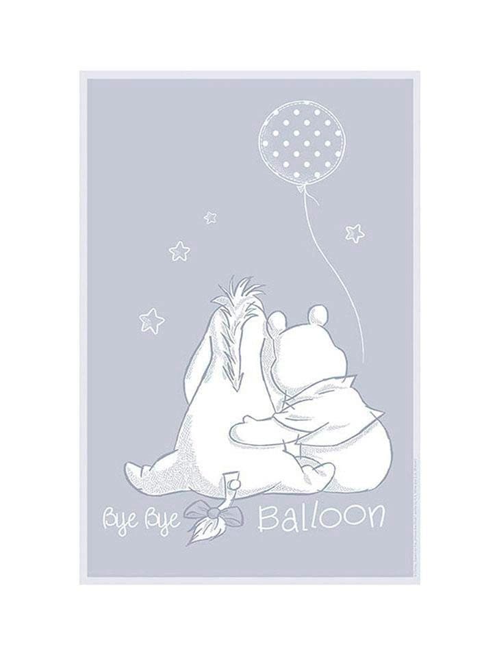 Komar Bild »Winnie the Pooh Bye Bye Balloon«, Disney, (1 St.), Wandbild zur Dekoration im Kinderzimmer - ohne Rahmen