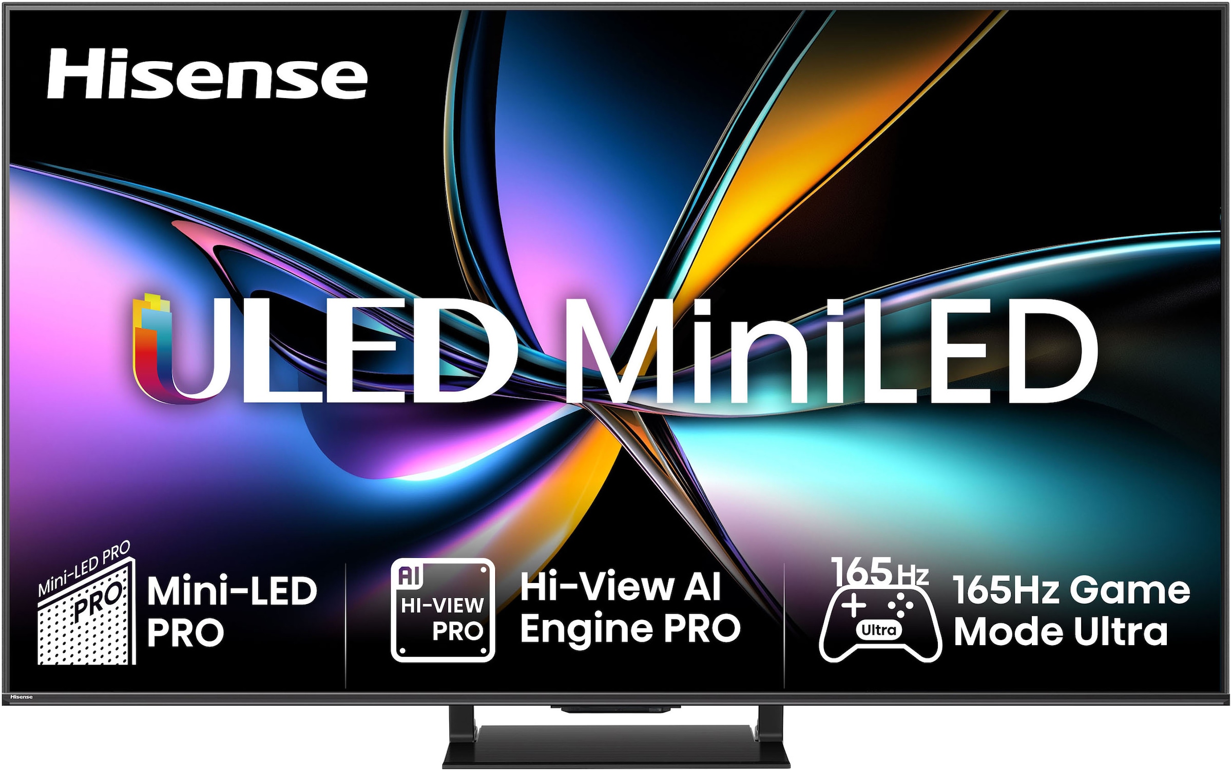 Hisense QLED Mini LED-Fernseher »55U7Q PRO« 139 cm/55 ″ Smart-TV 4K UHD MiniLED Smart TV