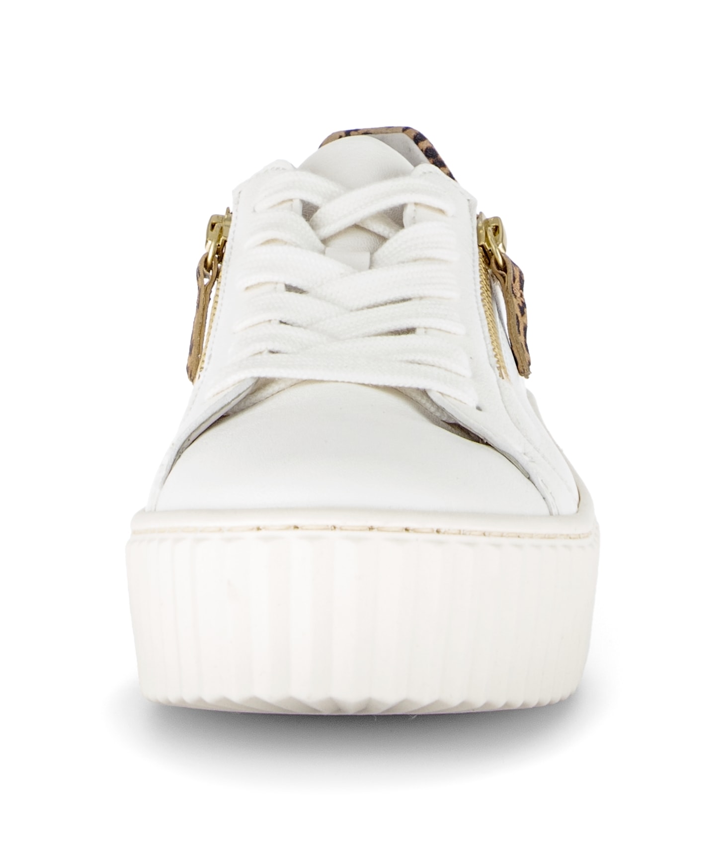 Gabor Plateausneaker  , Freizeitschuh, Halbschuh, Schnürer mit zwei Reißverschlüssen