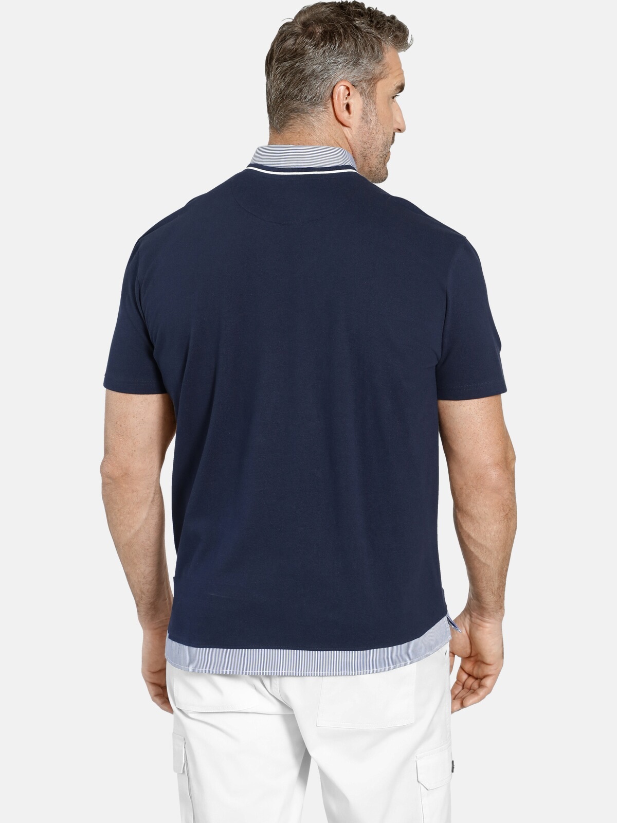 Charles Colby Poloshirt »Poloshirt EARL WILLERS«, (1 tlg.), mit Business-Kragen