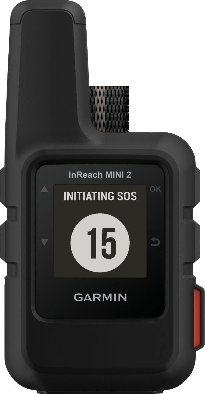 Garmin Outdoor-Navigationsgerät »Garmin inReach Mini 2 Black GPS EMEA«, TracBack-Routing-Funktion, Punkt-zu-Punkt-Navigation