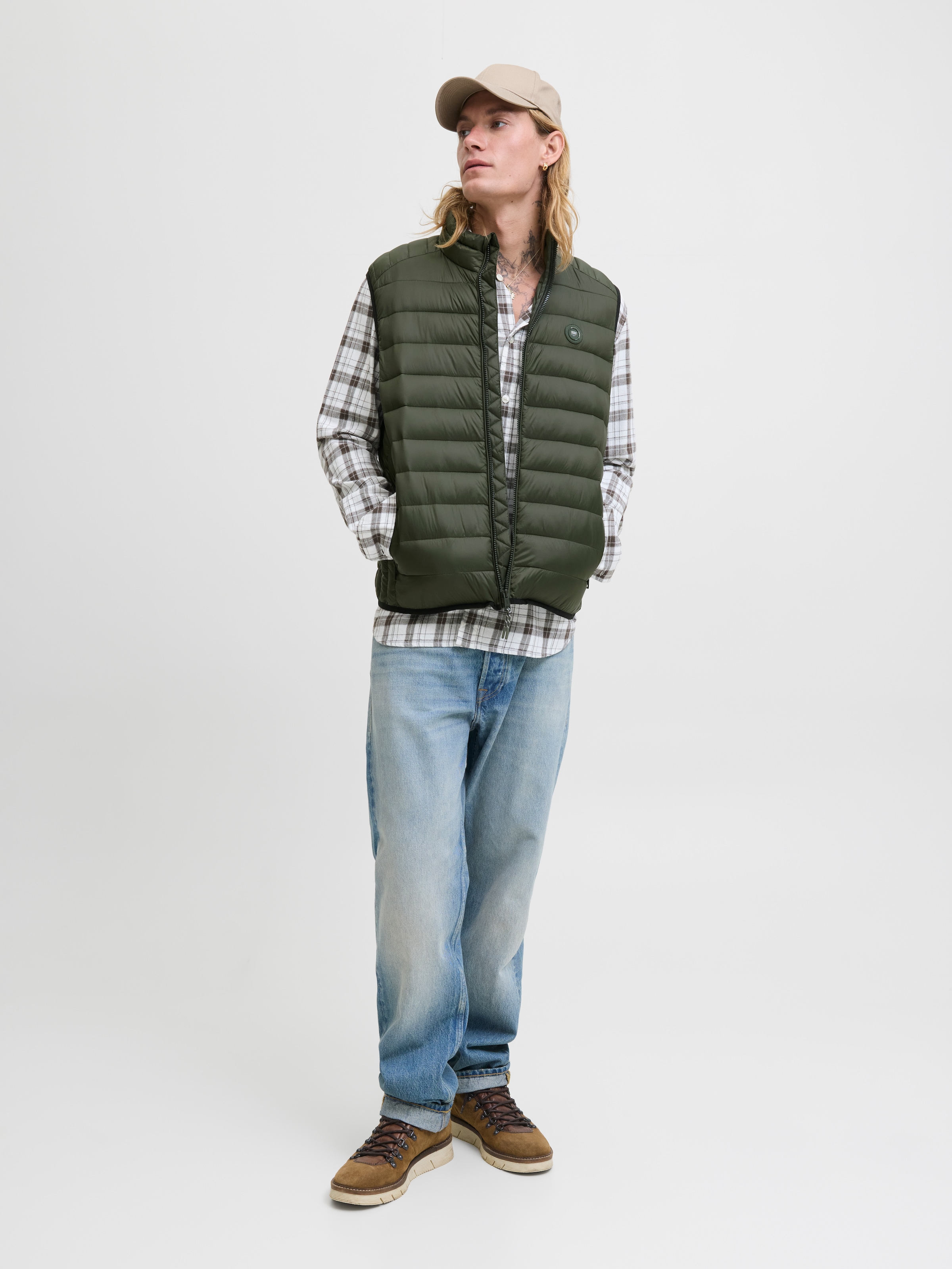 Jack & Jones Steppweste »JJEBRADLEY LIGHT BODYWARMER COLLAR NOOS«